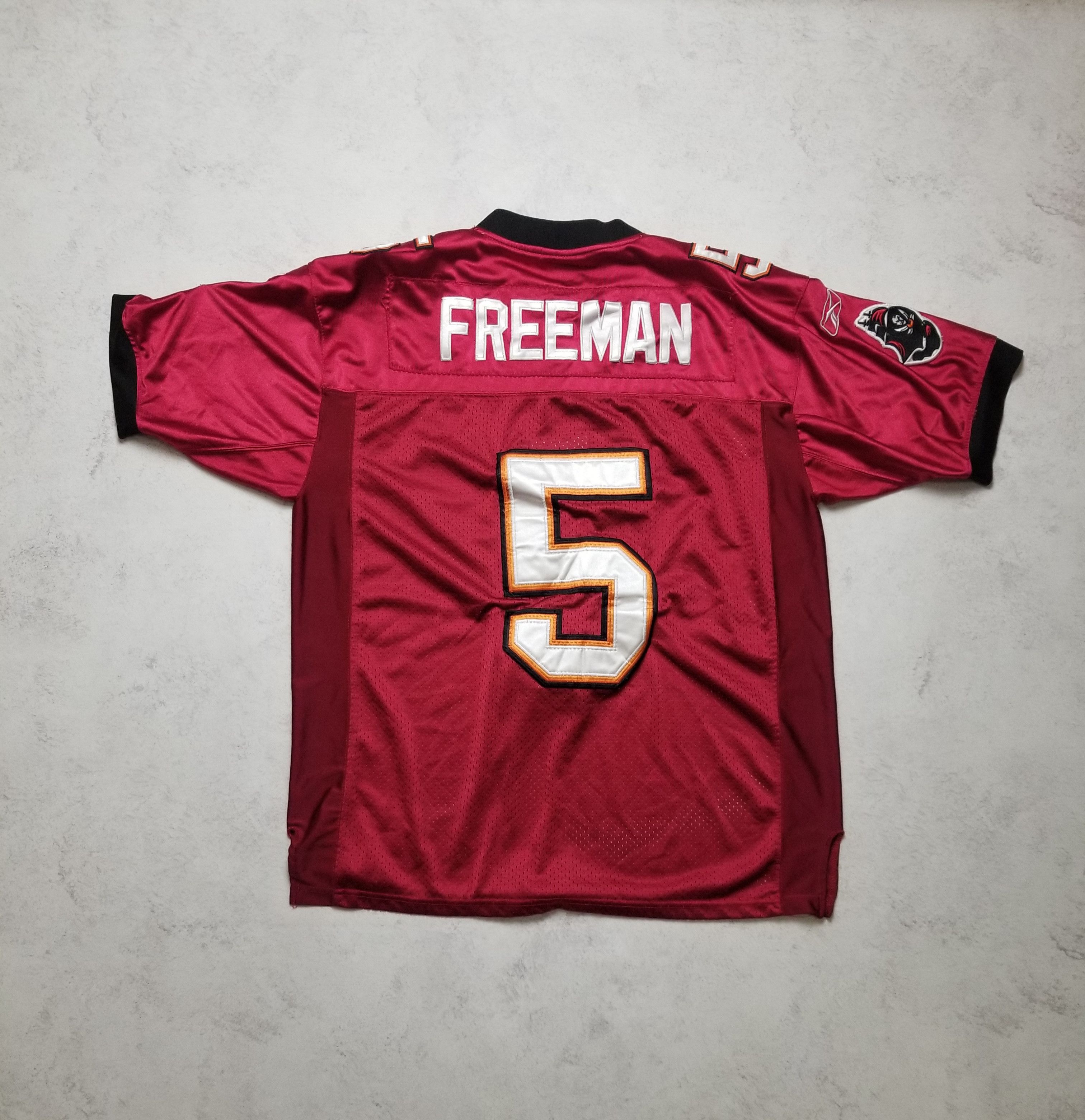 Reebok On Field Red Tampa Bay Buccaneers Josh Freeman #5 Jersey Size US M / EU 48-50 / 2 - 2 Thumbnail