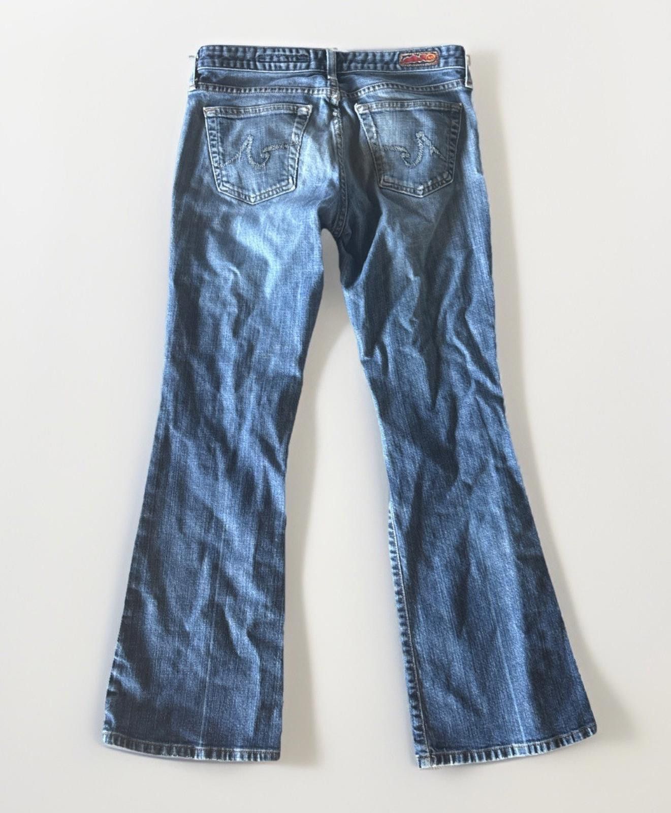 AG Adriano Goldschmied Adriano Goldschmied Jeans Womens 30 Boot Cut Mid Rise AG 28R Size 28" / US 6 / IT 42 - 9 Thumbnail