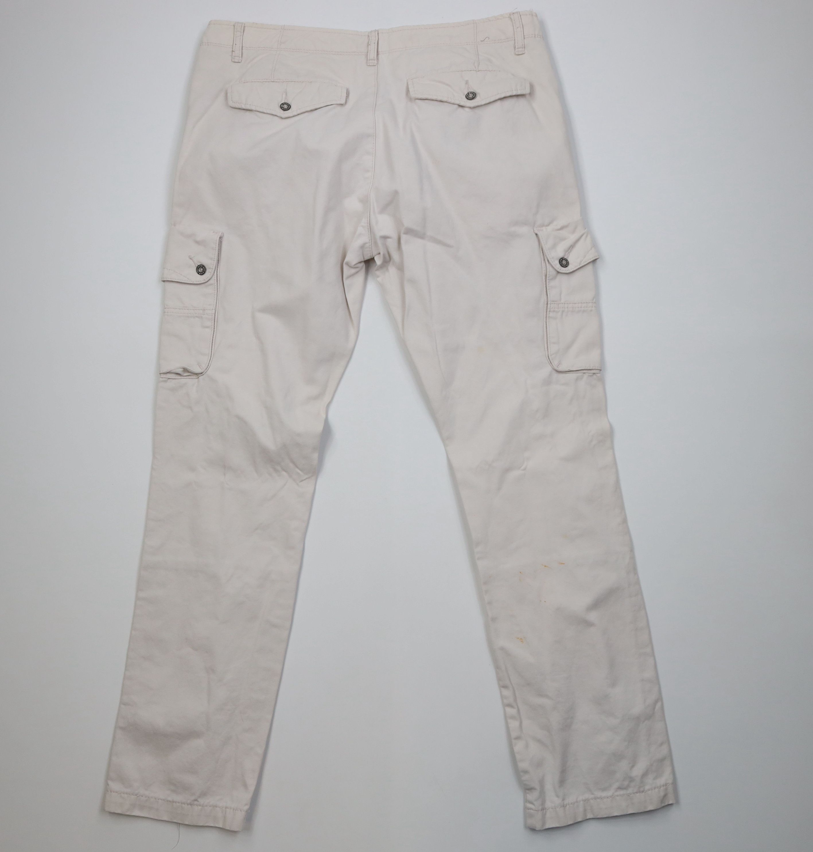 Vintage Vintage Y2K Streetwear Double Knee Cargo Pants Beige Size US 38 / EU 54 - 12 Thumbnail