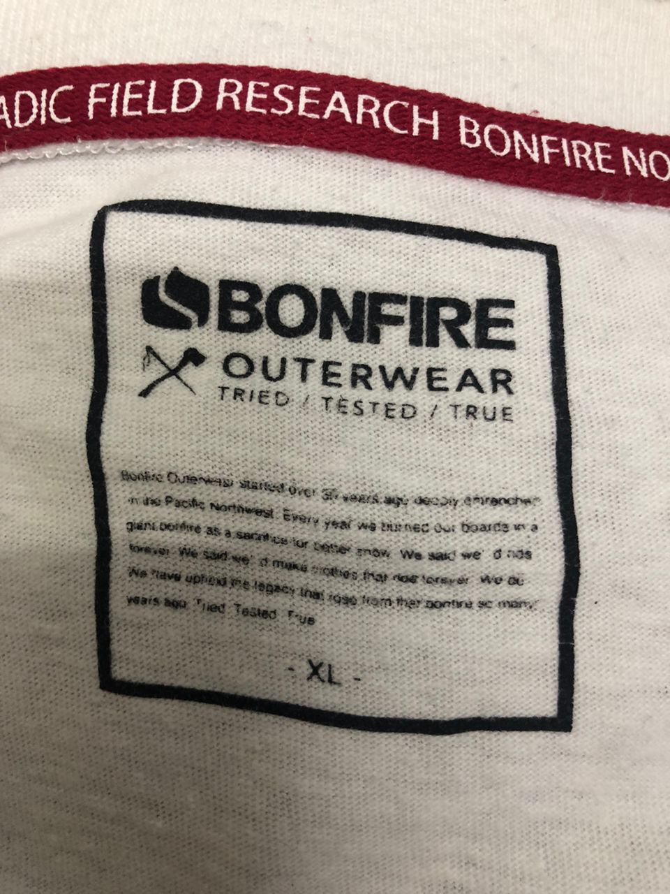 Bonfire Bornfire Big Logo Shirt Size US XL / EU 56 / 4 - 7 Thumbnail