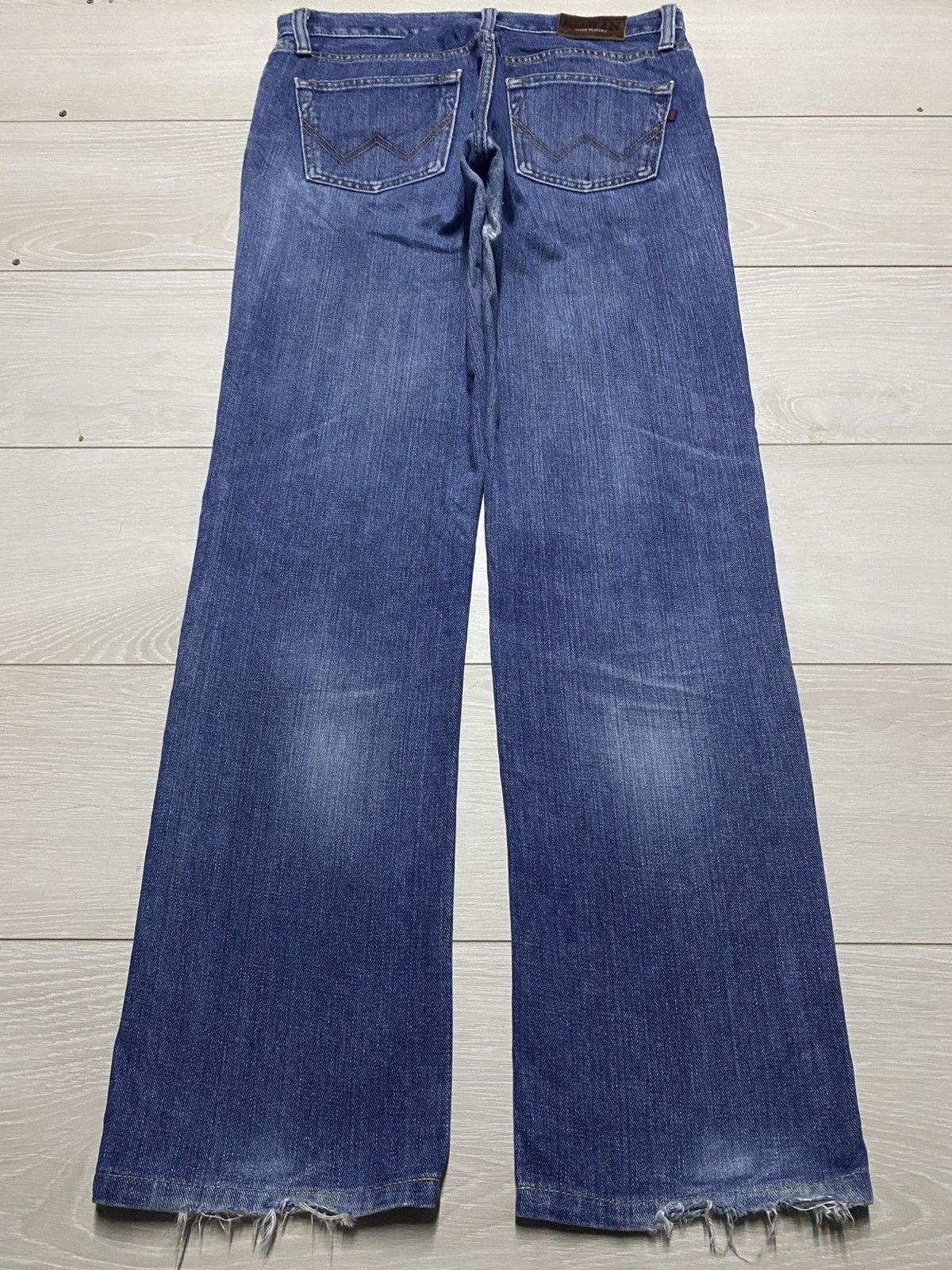 Edwin Vintage Japanese Brand Edwin 403 Distressed Jeans Size US 34 / EU 50 - 2 Thumbnail