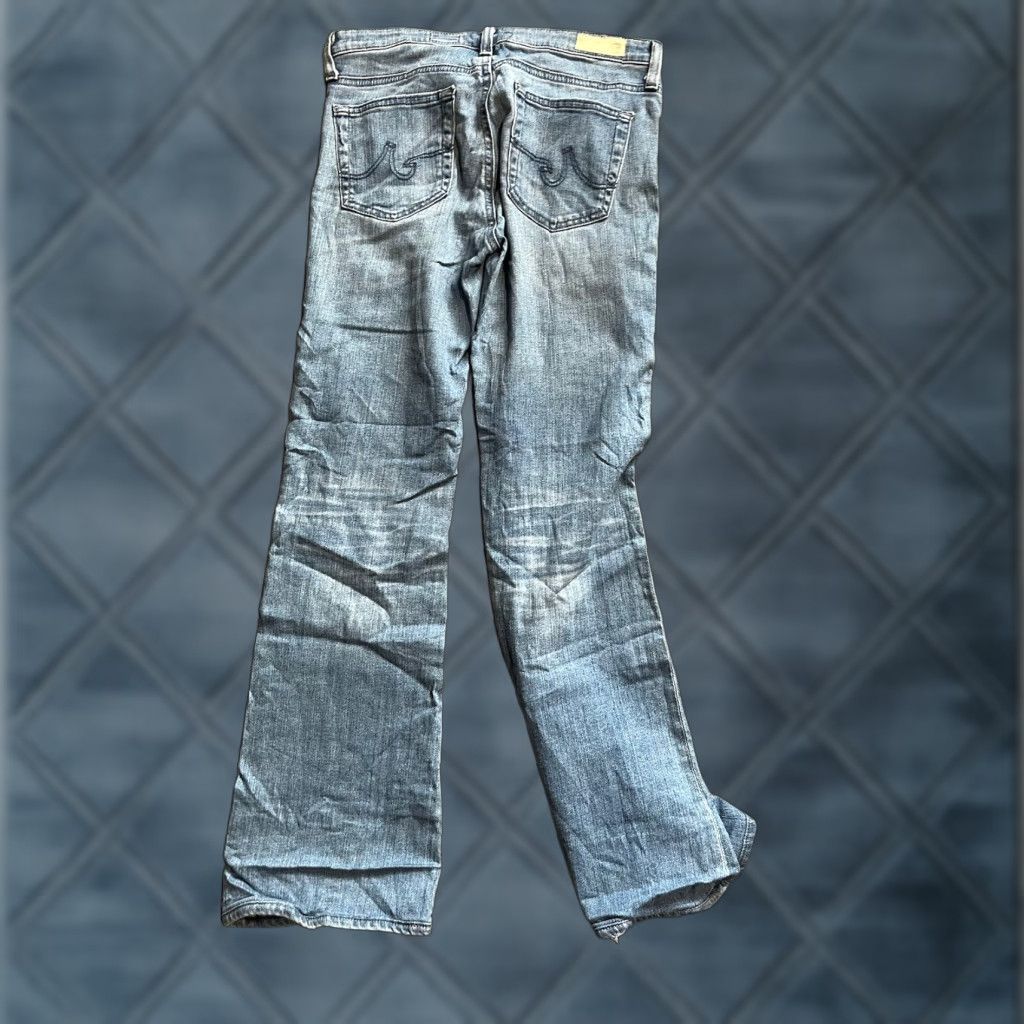 Vintage AG Adriano Goldschmied Jeans Women Sz 27R The Angel Bootcut Stretch Jeans Size 27" / US 4 / IT 40 - 1 Thumbnail