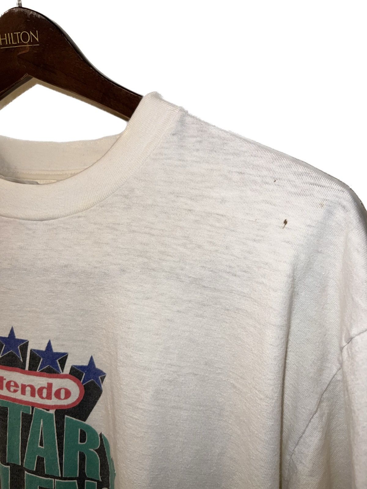 Nintendo × Vintage Vintage Nintendo ‘Military Challenge’ T-shirt Size US XL / EU 56 / 4 - 4 Thumbnail