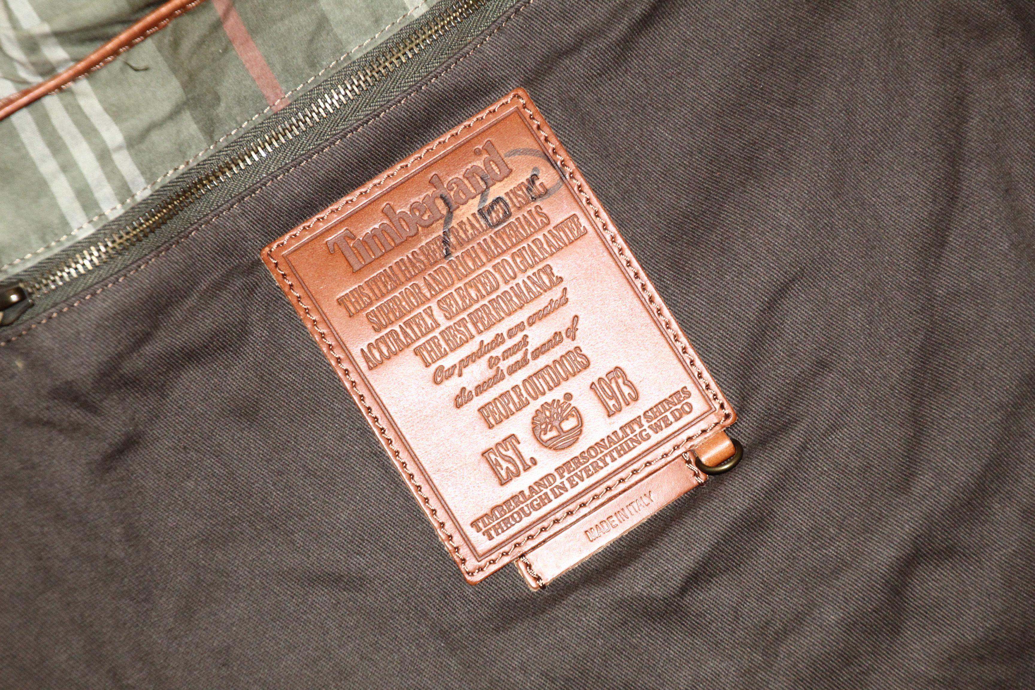 Timberland 90's Timberland Tartan Canvas crossbody bag. made in italy Size ONE SIZE - 2 Thumbnail