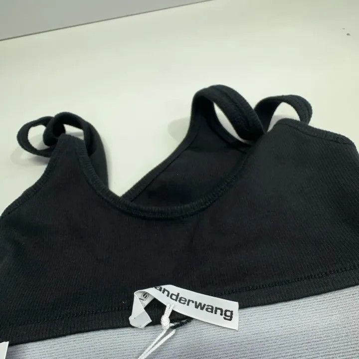 Alexander Wang Alexander Wang SS22 Black Logo Sports Bra - Size XS / US 0-2 / IT 36-38 - 4 Thumbnail