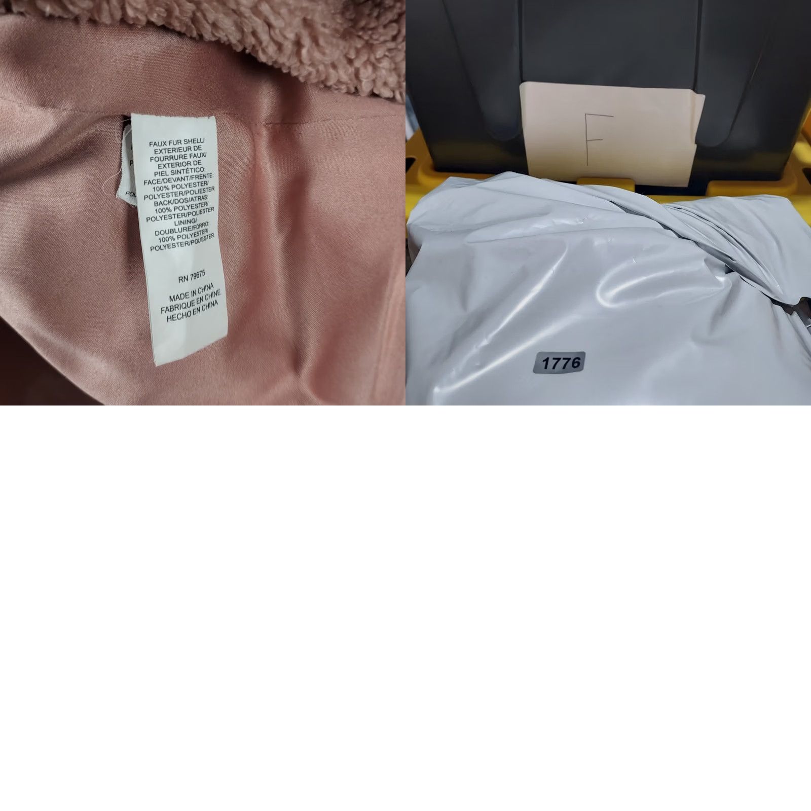 Lucky Brand VINTAGE? No. Lucky Brand Coat Pink Teddy Long Sleeve Solid Polyester L Womens Regular Jacket - but must use only original words and structure. Size L / US 10 / IT 46 - 8 Thumbnail