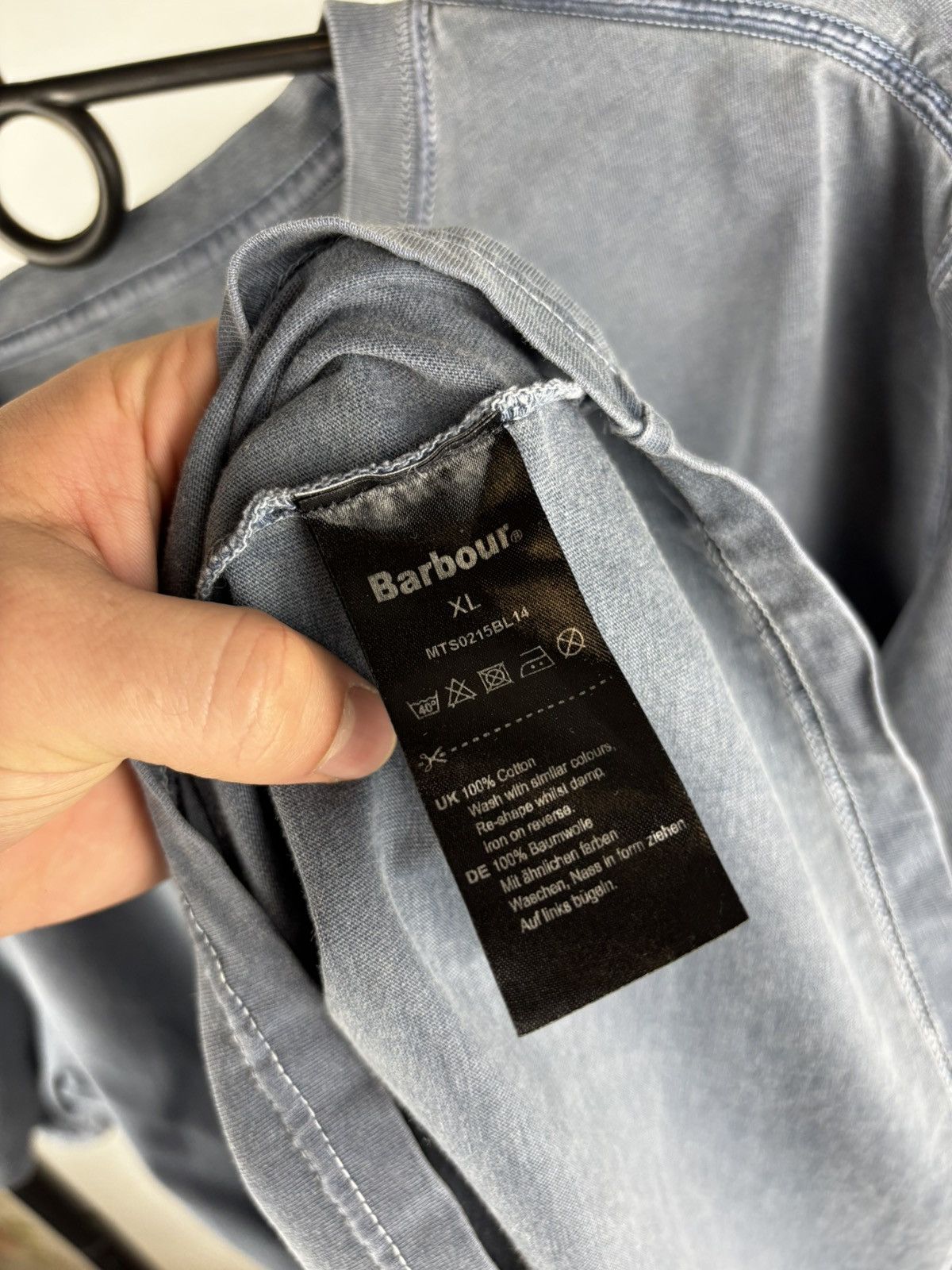 Barbour Barbour vintage big logo t shirt XL Size US XL / EU 56 / 4 - 5 Thumbnail