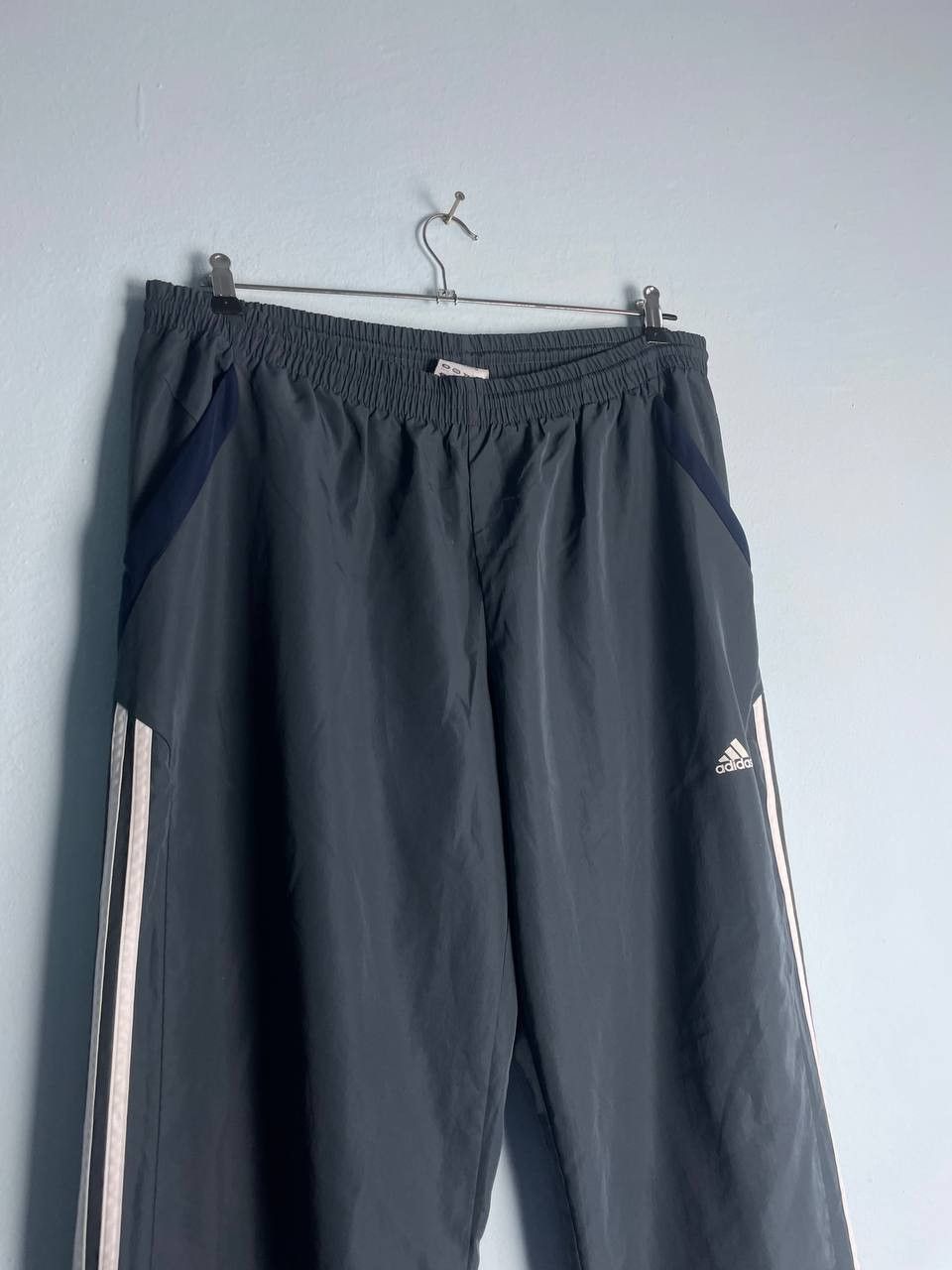 Adidas × Vintage Vintage Y2K Adidas Track Parachute Nylon Drill Pants Size US 34 / EU 50 - 3 Thumbnail