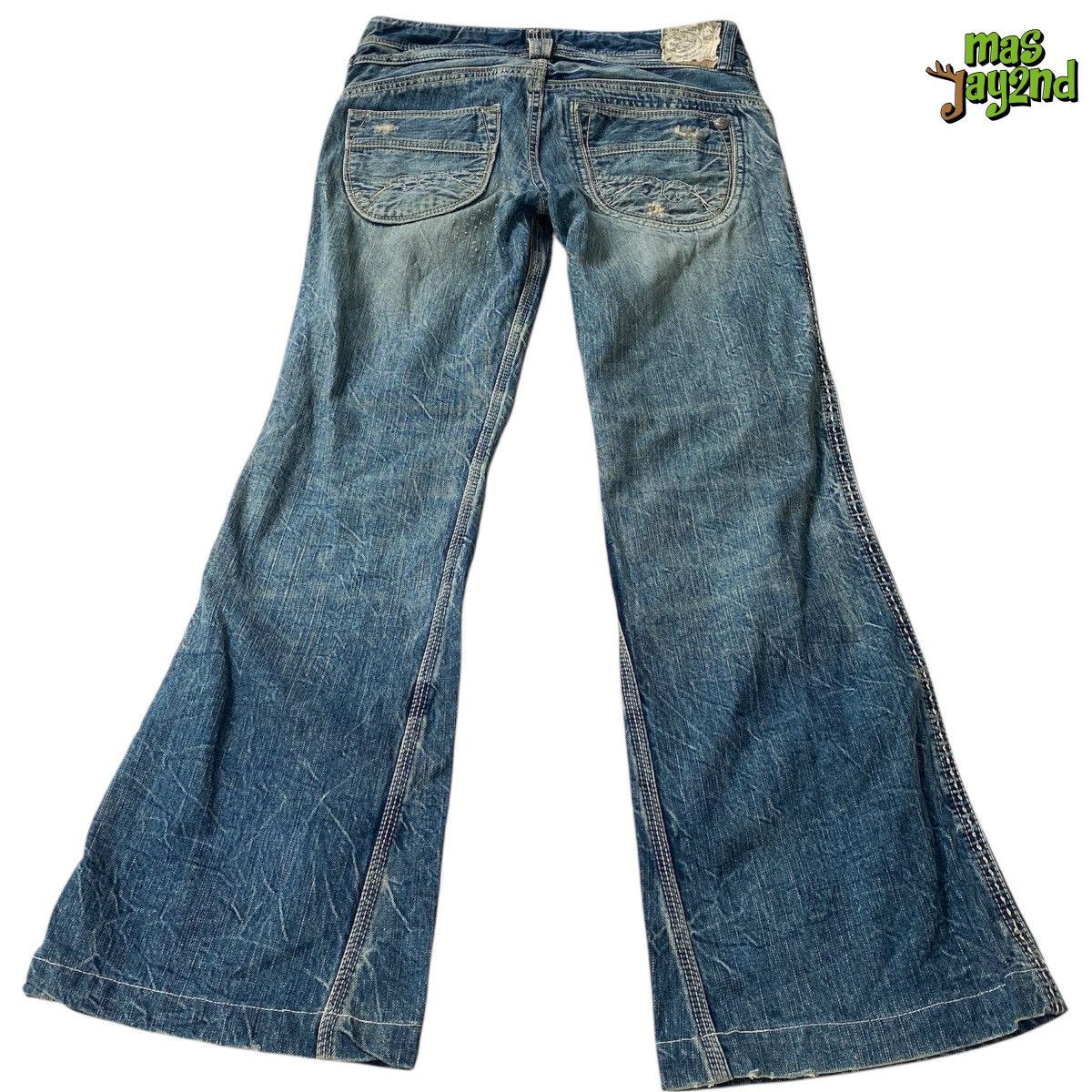 Japanese Brand Brappers Lady Vintage Union Made kendrick lamar superbowl Size 29" - 8 Thumbnail