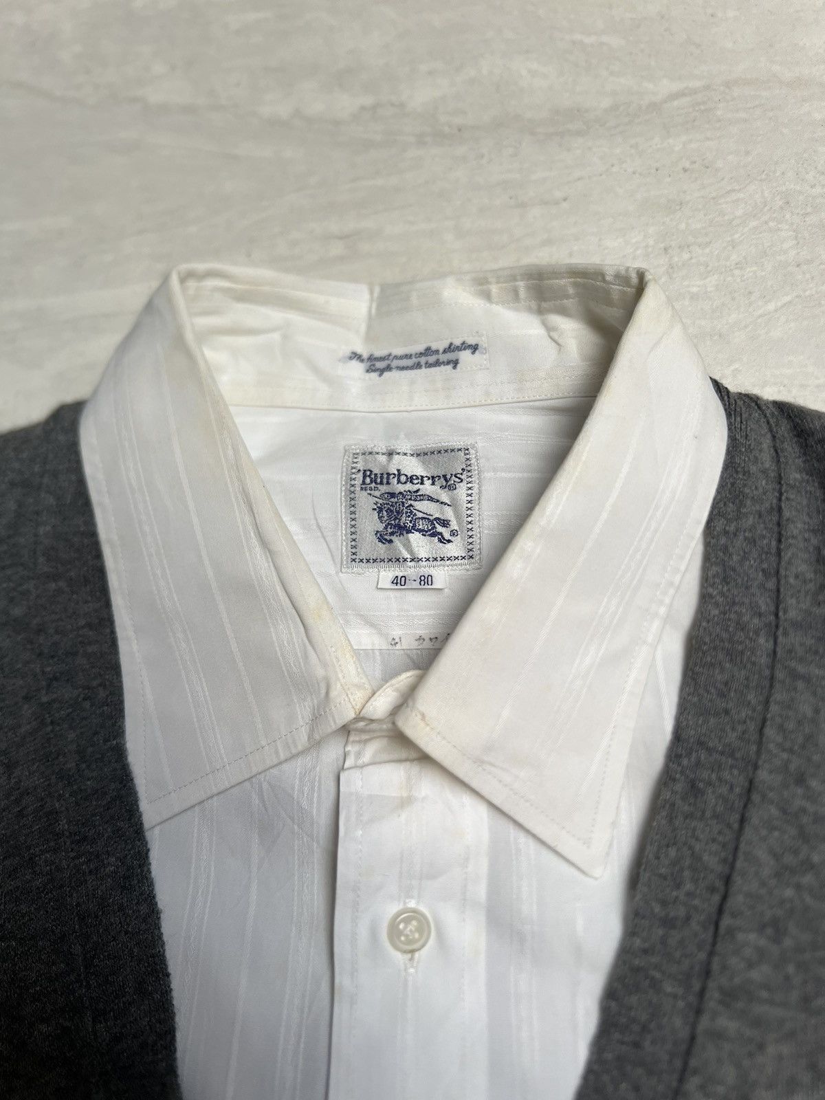 Burberry BURBERRY London Shirt Vest Size US S / EU 44-46 / 1 - 5 Thumbnail