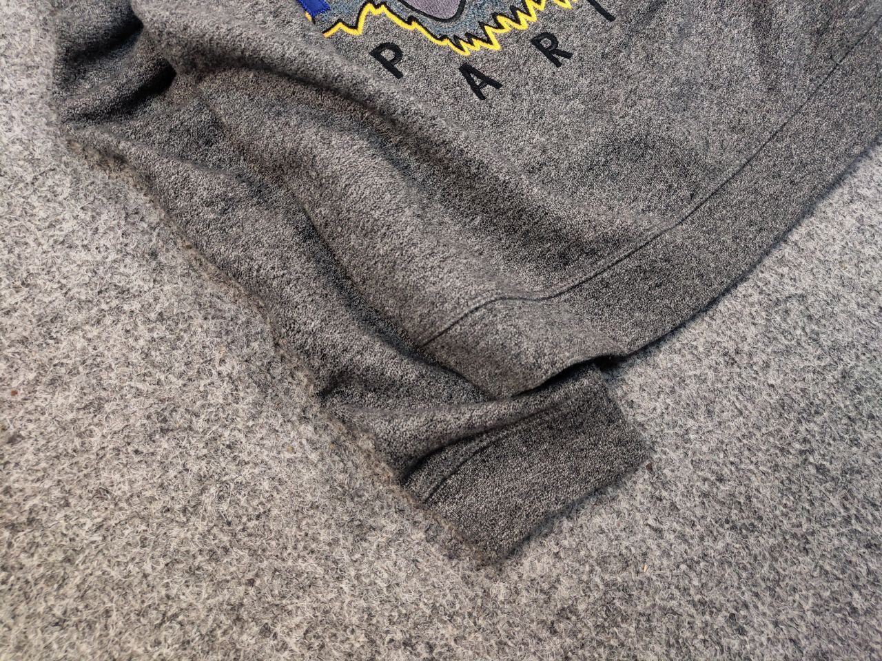 Kenzo Kenzo classic tiger embroidered Crewneck Gray Sweatshirt Size US S / EU 44-46 / 1 - 6 Thumbnail