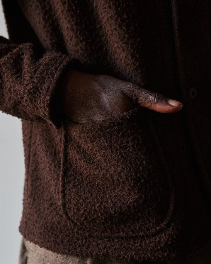 Evan Kinori Evan Kinori Three Pocket Jacket Brown Casentino Wool Small Size US S / EU 44-46 / 1 - 10 Thumbnail