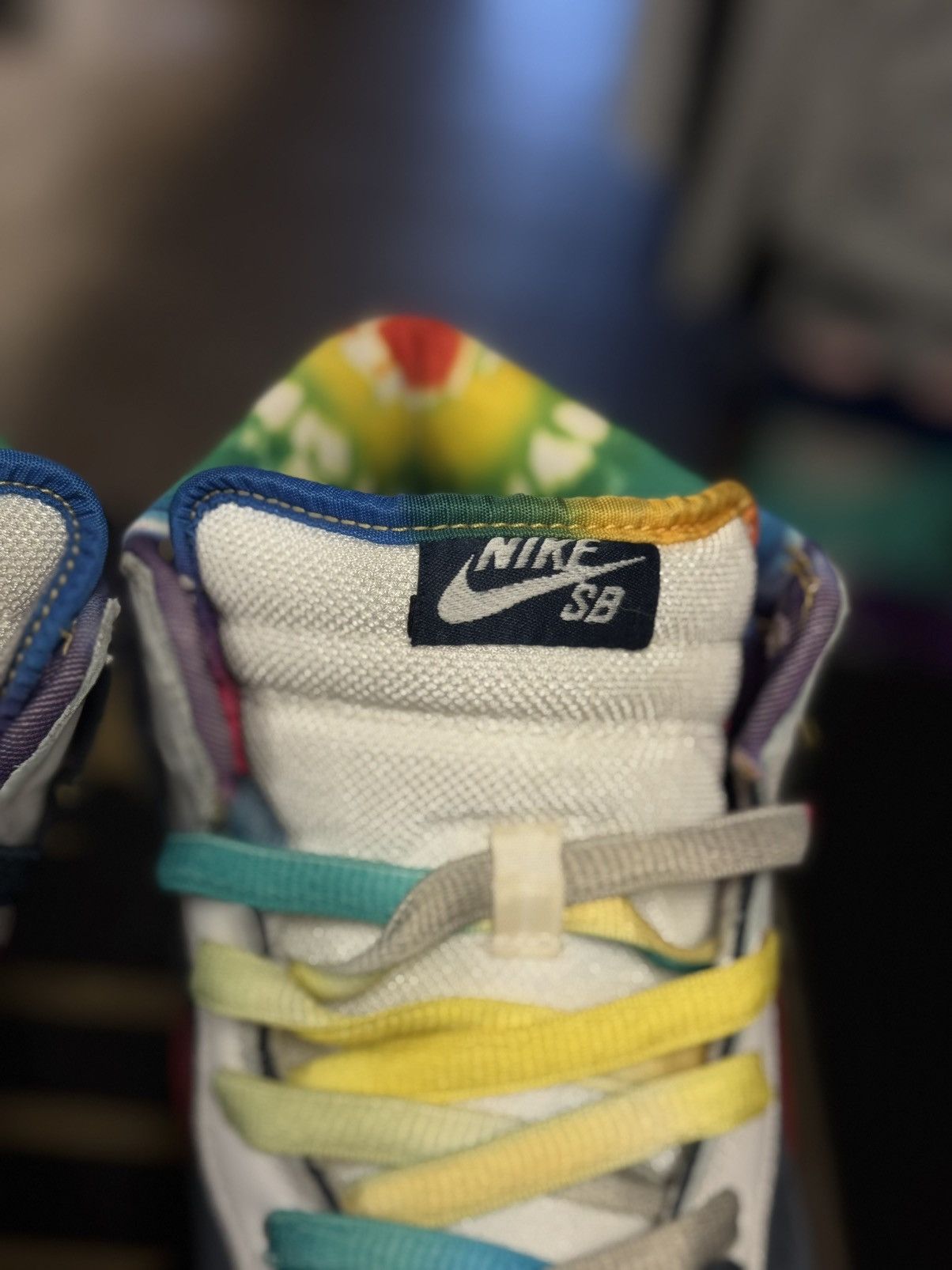 Nike Nike Mid SB Tye Die 2008 (314383-461) Size 11 🧼 Size US 11 / EU 44 - 8 Thumbnail