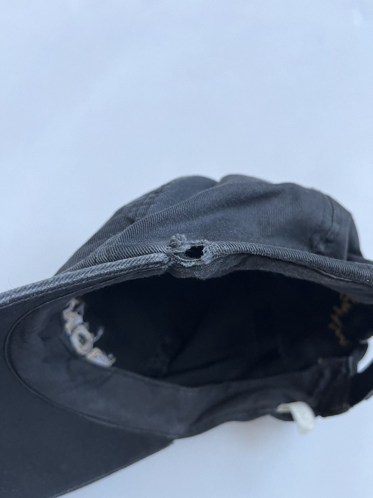 Bon Jovi Vintage Bon Jovi Keep The Faith Black Faded Distressed Cap Size ONE SIZE - 7 Thumbnail