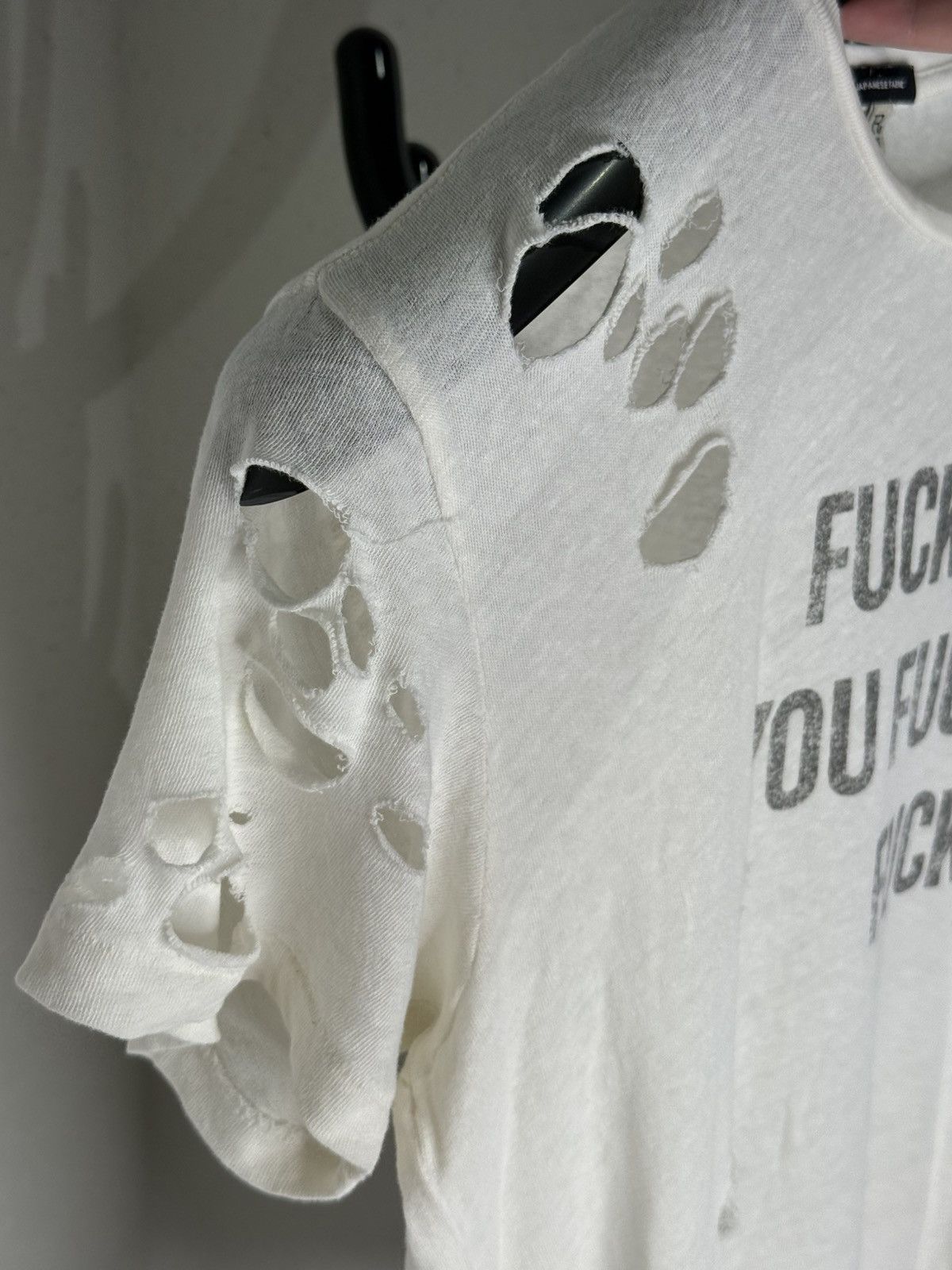R13 R13 F.U. Ripped Boy Tee Size M / US 6-8 / IT 42-44 - 5 Thumbnail