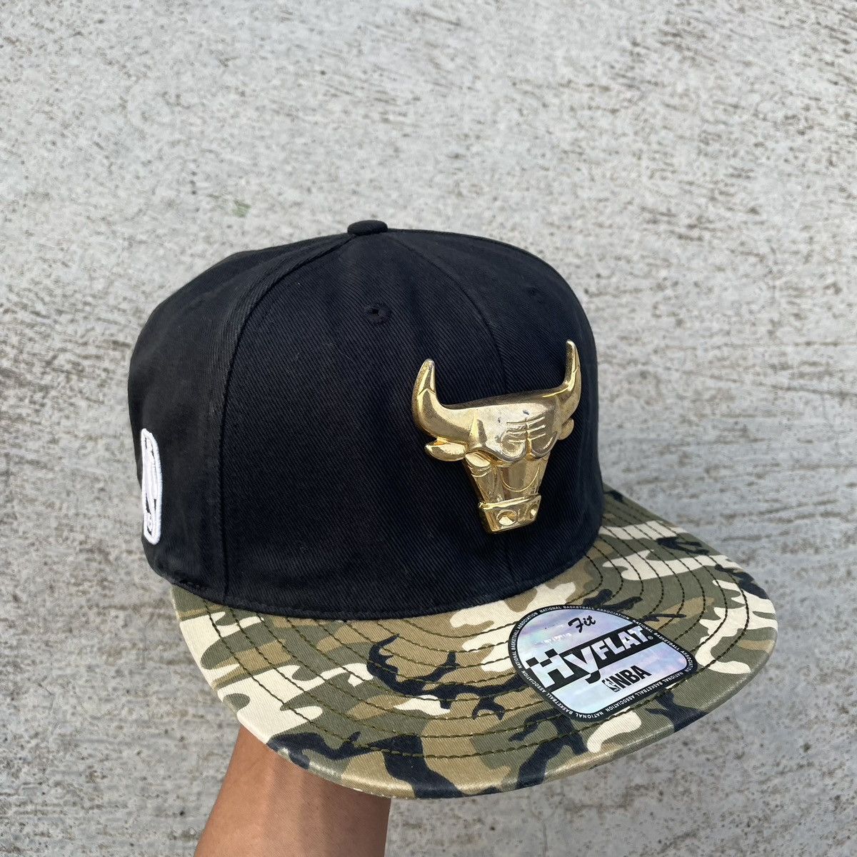 NBA 🔥SICK🔥 Chicago bulls hyflat hat Size ONE SIZE - 8 Thumbnail
