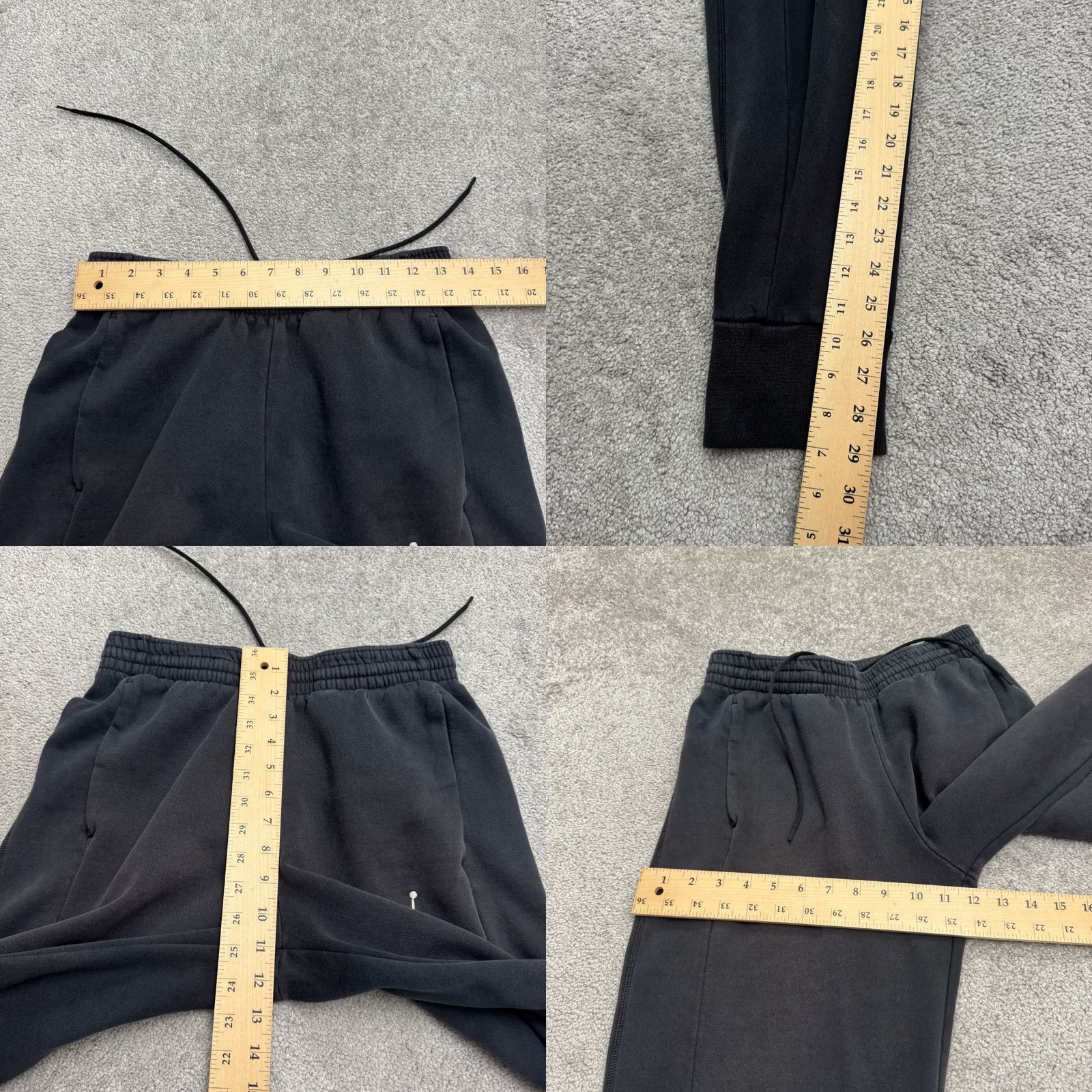 Jordan Brand Jordan Jumpman Fleece Jogger Pants Men Small Black Activewear Size US 29 - 9 Thumbnail