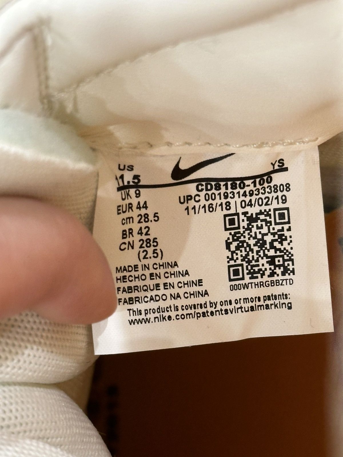 Nike × Off-White Men’s Nike x Off-White Waffle Racer ‘Electric Green’ Size US 11.5 / EU 44-45 - 9 Thumbnail