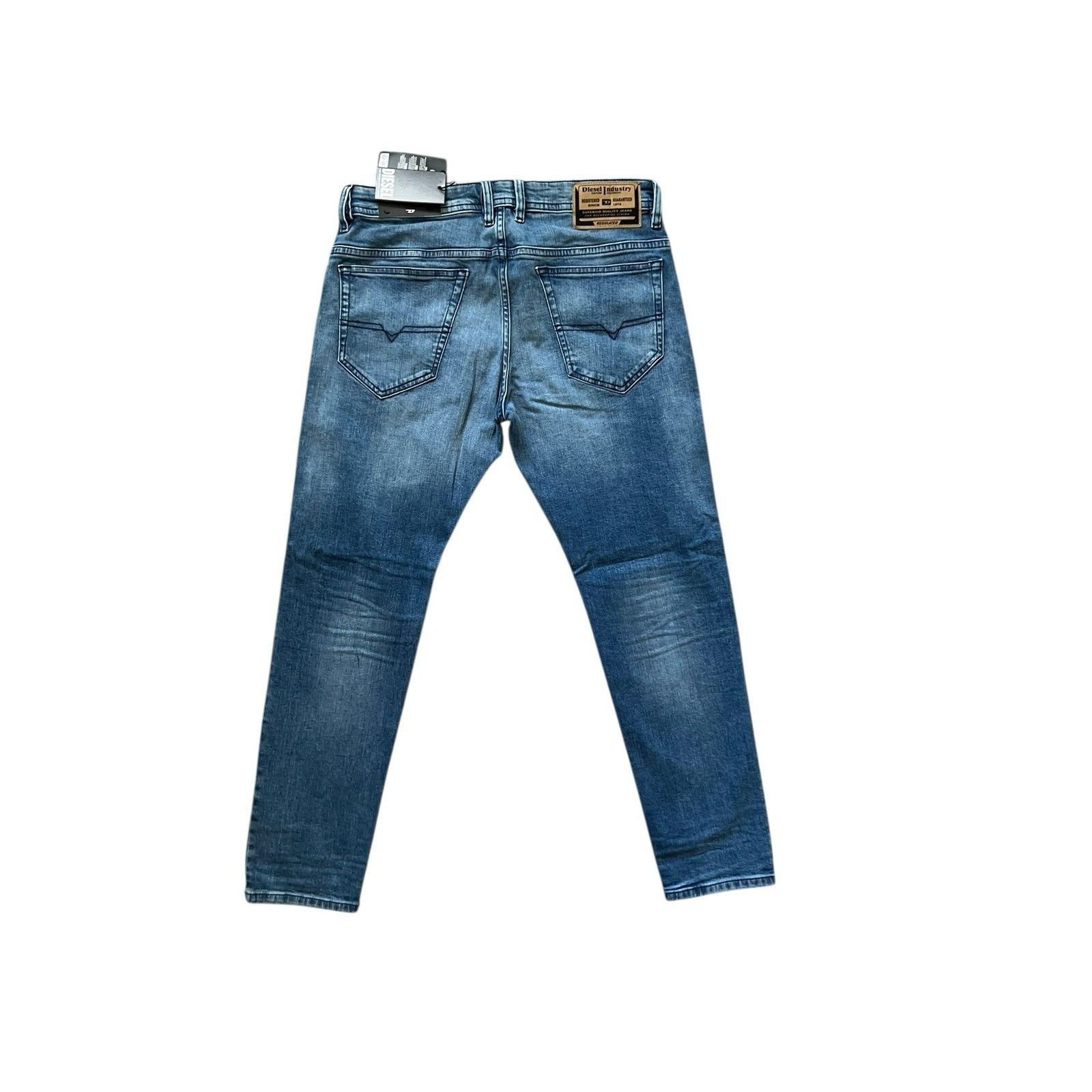 Diesel Diesel Mens Thommer Slim Fit Jeans RB066 Blue Size 36/32 Size US 36 / EU 52 - 6 Thumbnail