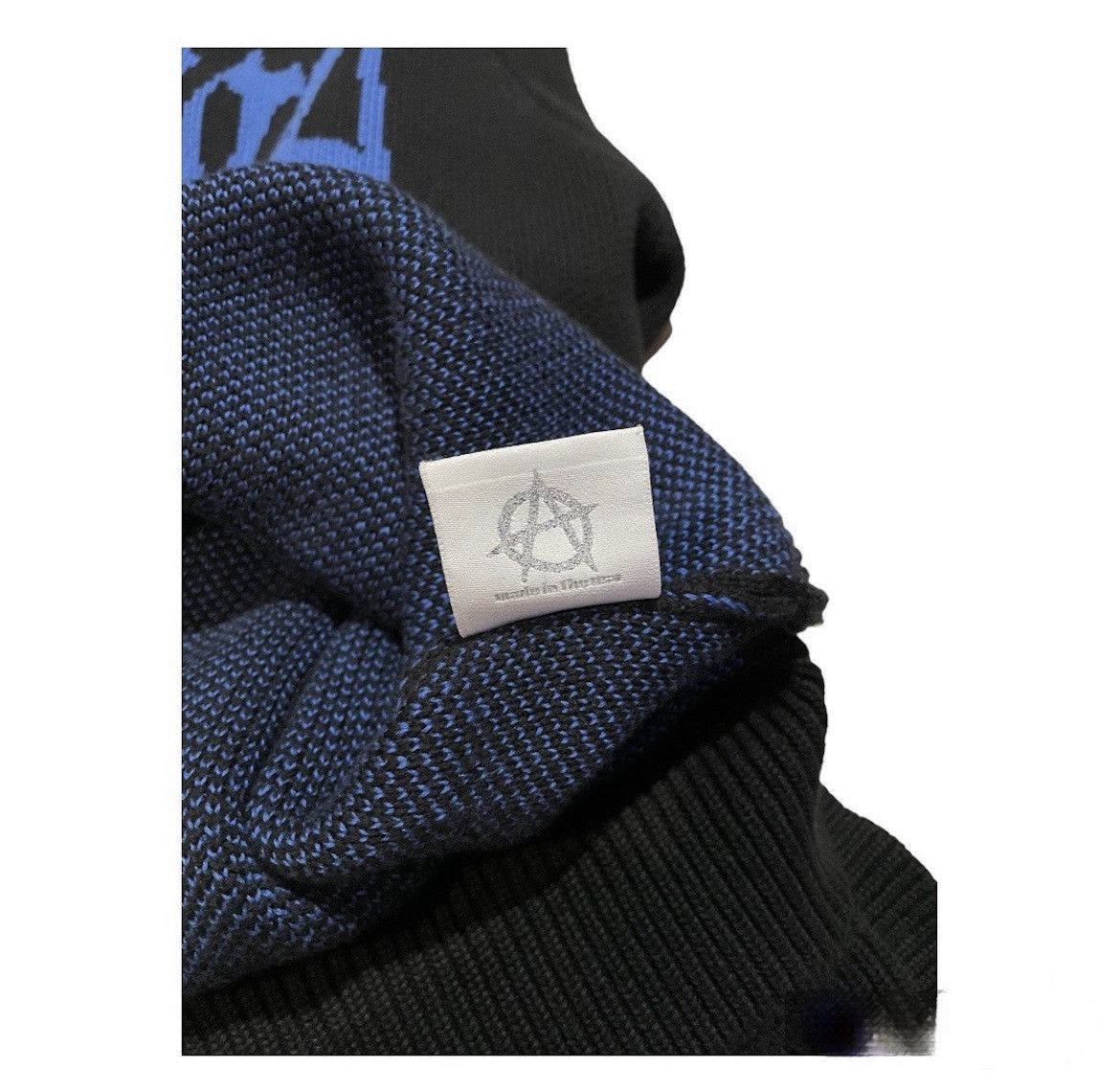 Revenge Revenge Blue Logo Knit Size US M / EU 48-50 / 2 - 8 Thumbnail