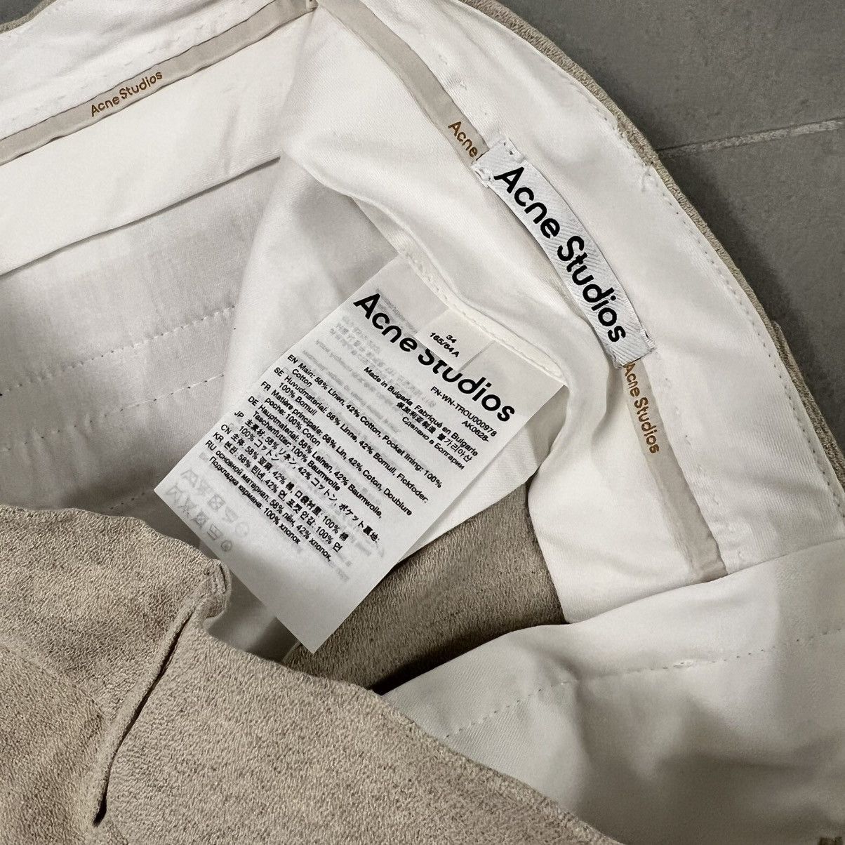 Acne Studios $700 ACNE STUDIOS Loose Linen/Cotton Trousers Women's EU 34 Size US 28 / EU 44 - 2 Thumbnail