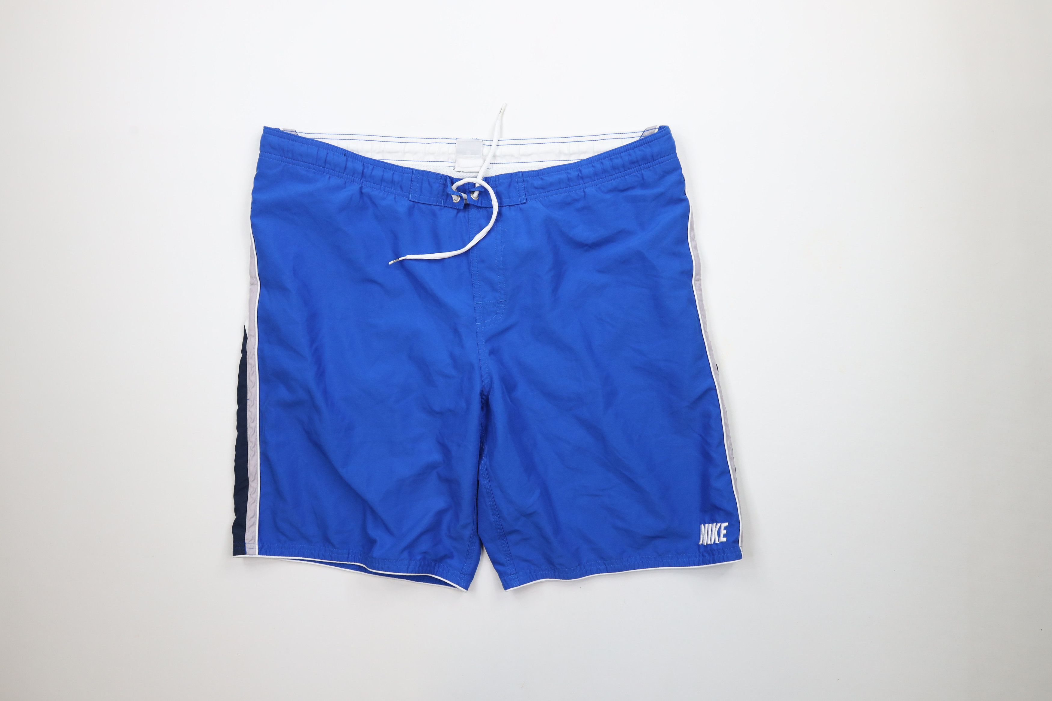 Nike × Vintage Vintage Nike Scott Mini Swoosh Block Letter Lined Shorts Size US 38 / EU 54 - 1 Thumbnail