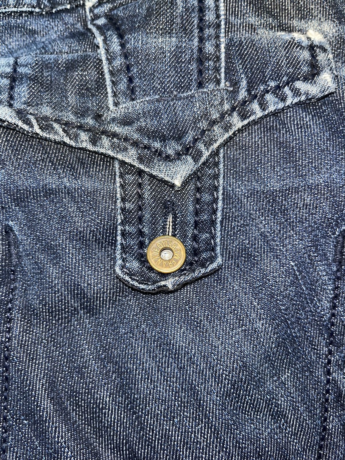 Frankie Morello vintage FRANKIE MORELLO Extra Premium Denim Jeans Acid Wash Size US 30 / EU 46 - 11 Thumbnail
