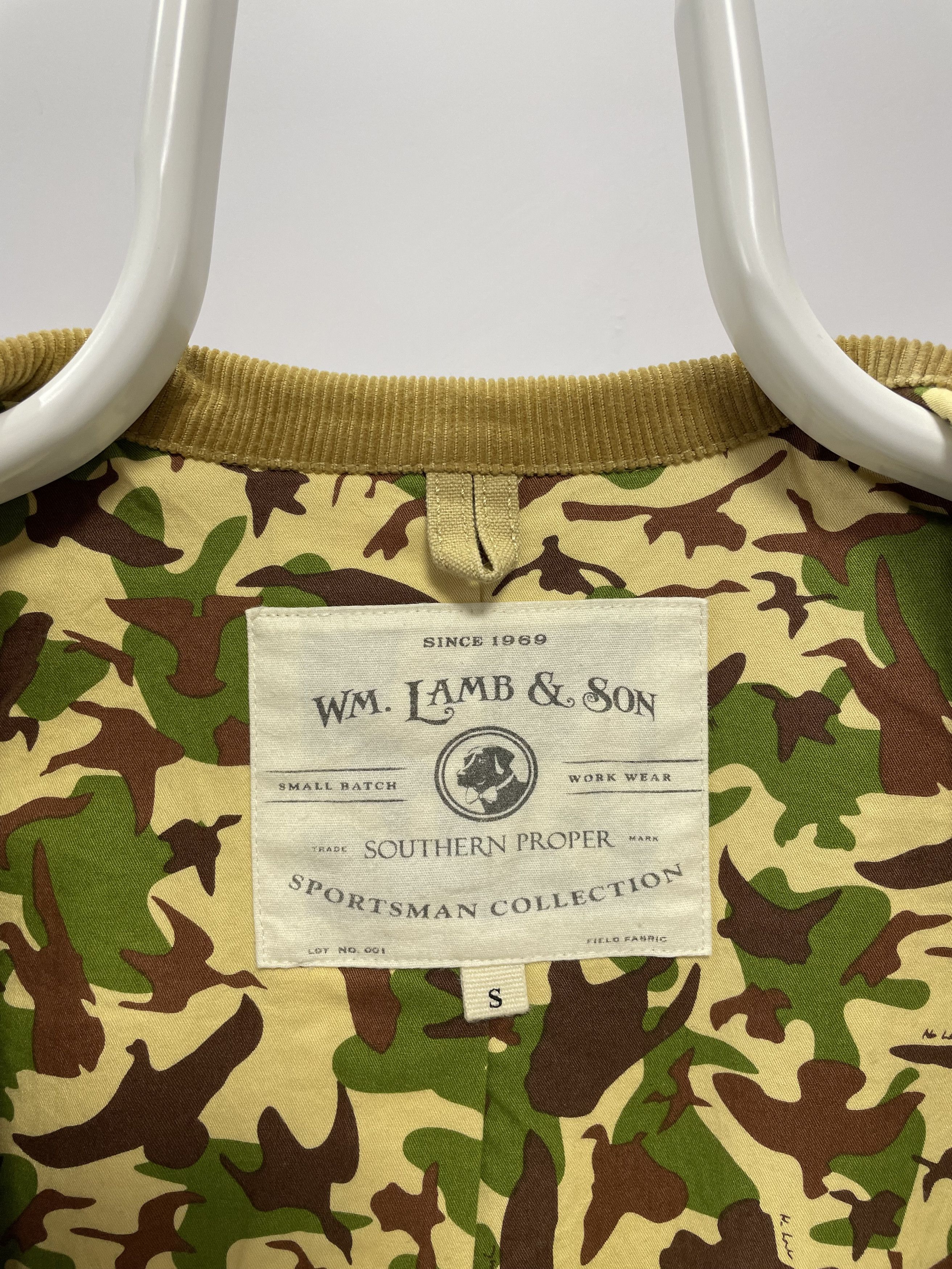 Southern Proper SOUTHERN PROPER WM Lamb & Son Field Coat Jacket Hunting Work Size US S / EU 44-46 / 1 - 13 Thumbnail