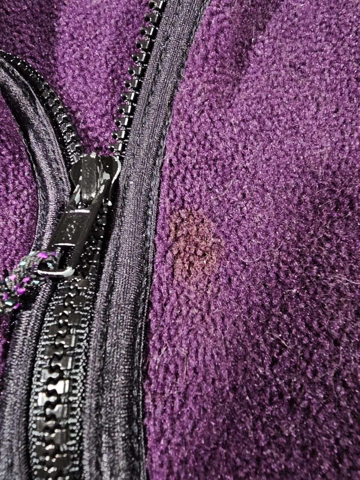 Rei REI Jacket Unisex XS Full Zip Hoodie Purple Fleece Pockets Size XS / US 0-2 / IT 36-38 - 3 Thumbnail