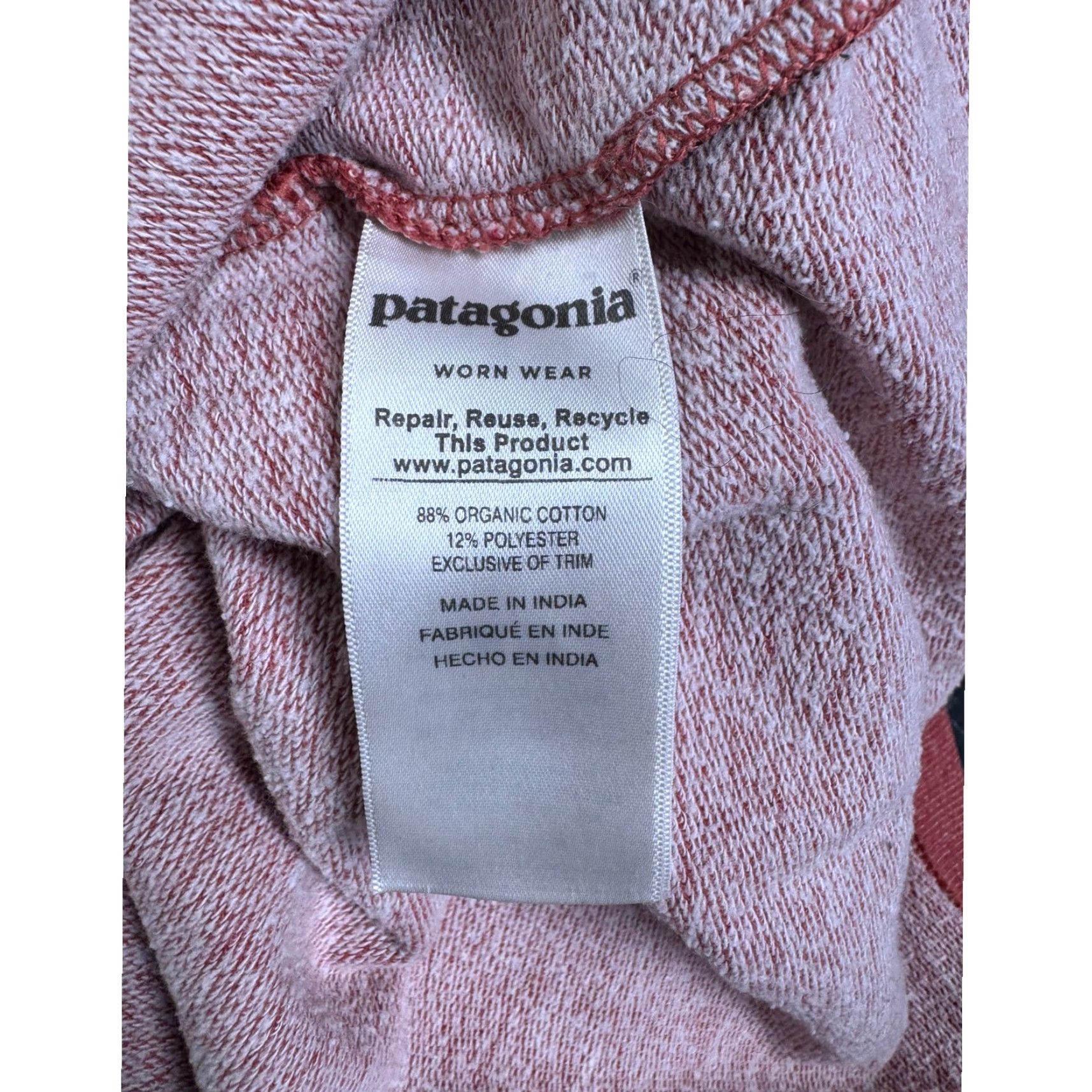 Patagonia Patagonia Splitter Script Lightweight Crew Sweatshirt Mens M Viva La Funhogs Red Sweatshirt Size US M / EU 48-50 / 2 - 6 Thumbnail