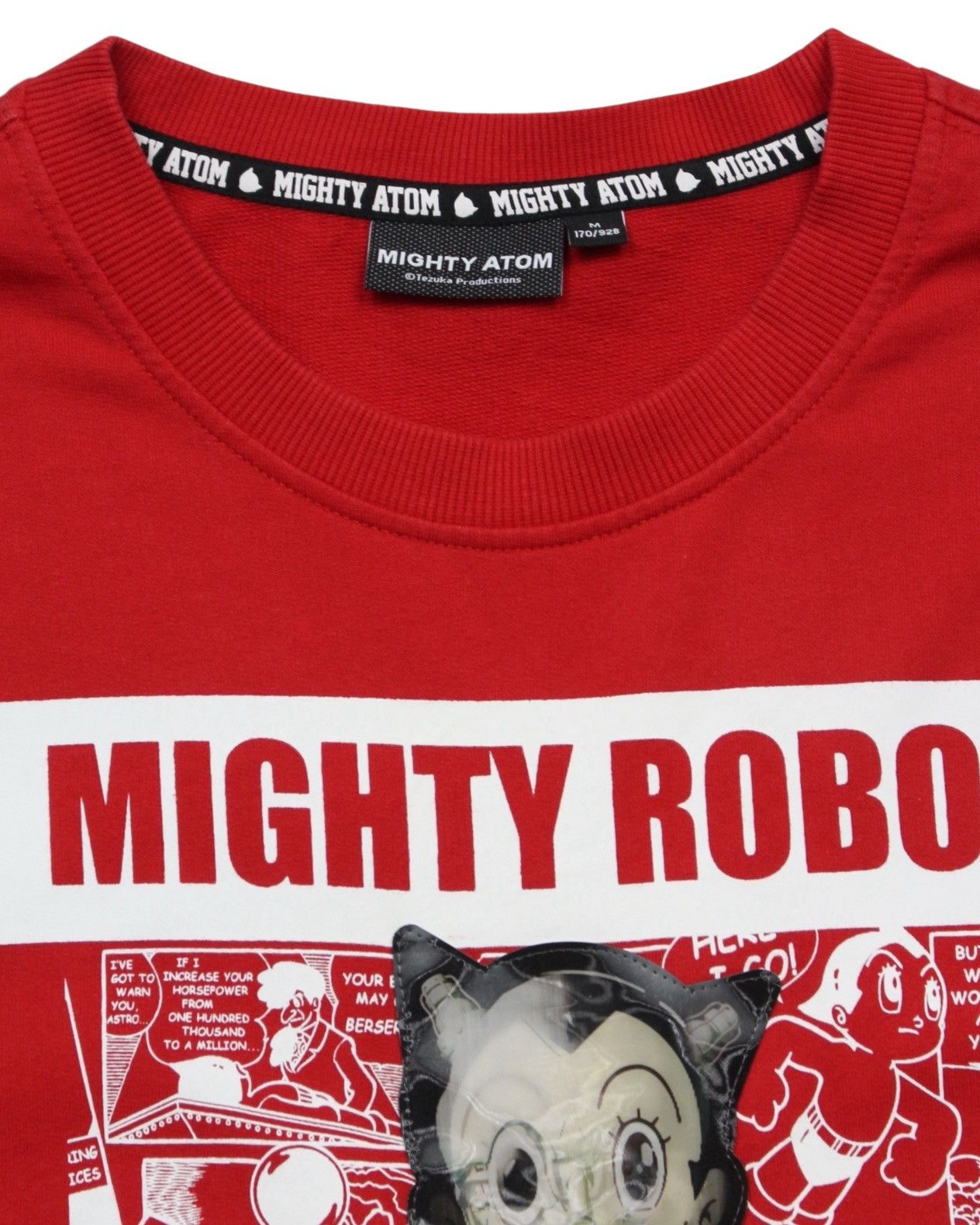 Anime SS2003 MIGHTY SEMI-TRANSPARENT 3D RUBBER APPLIQUE SWEATSHIRT Size US M / EU 48-50 / 2 - 4 Thumbnail