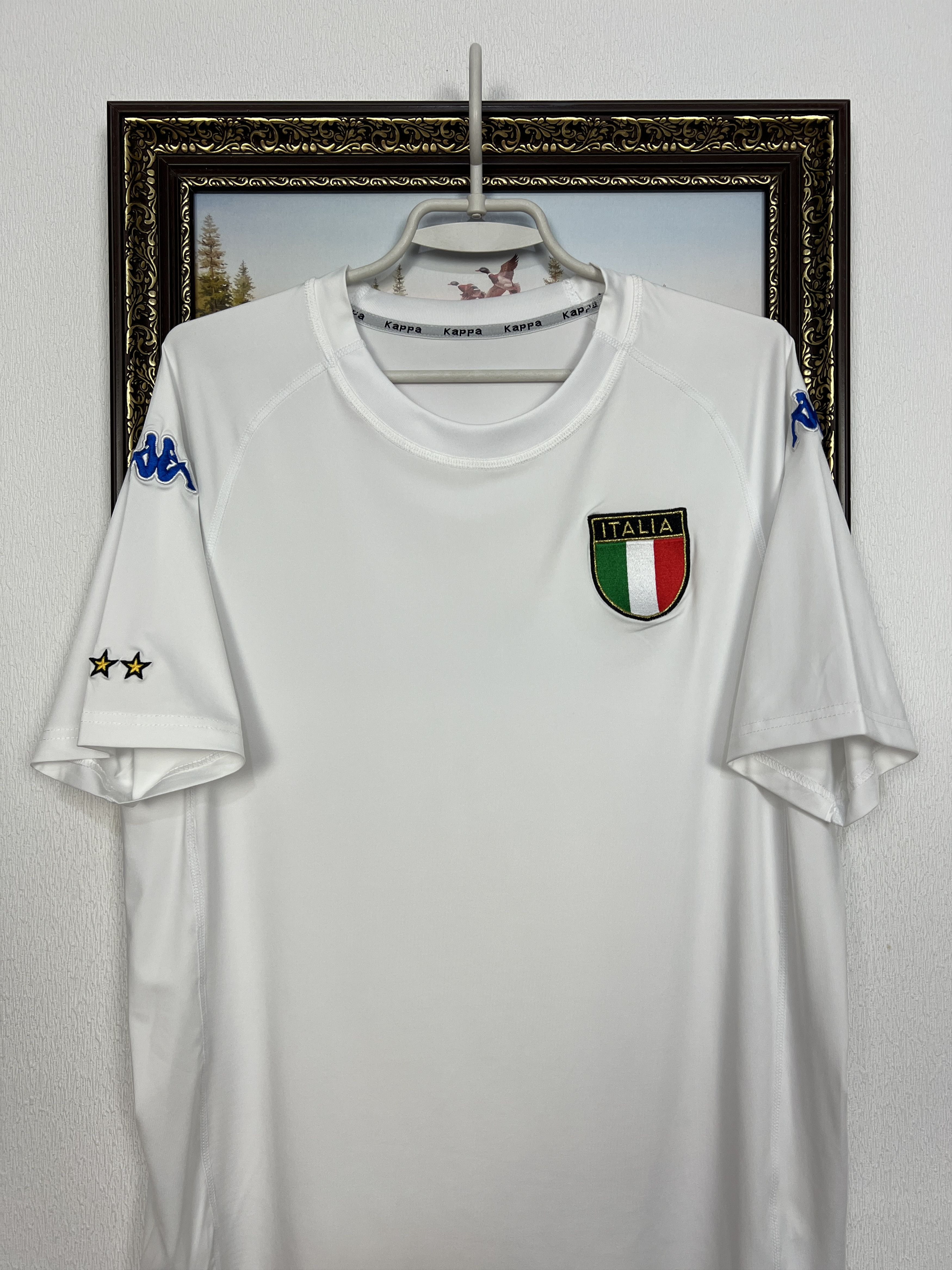 Kappa Italy Away football shirt 2001 Soccer Team Maglia Jersey Size US M / EU 48-50 / 2 - 2 Thumbnail