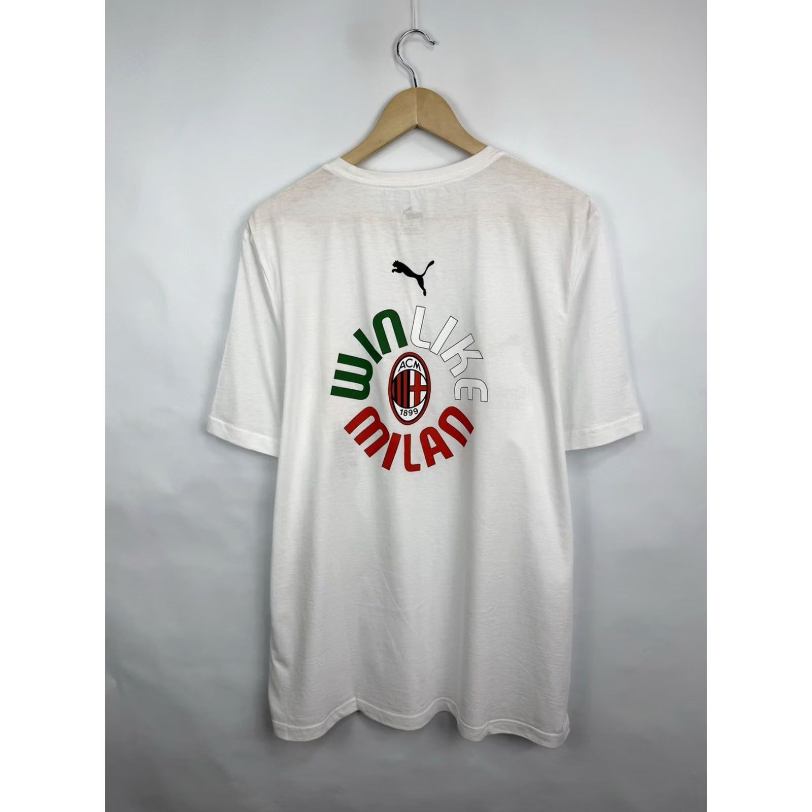 Puma PUMA AC Milan 2021-22 Champions T Shirt Campioni D’Italia XL Men White Shirt Mens Size US XL / EU 56 / 4 - 7 Thumbnail