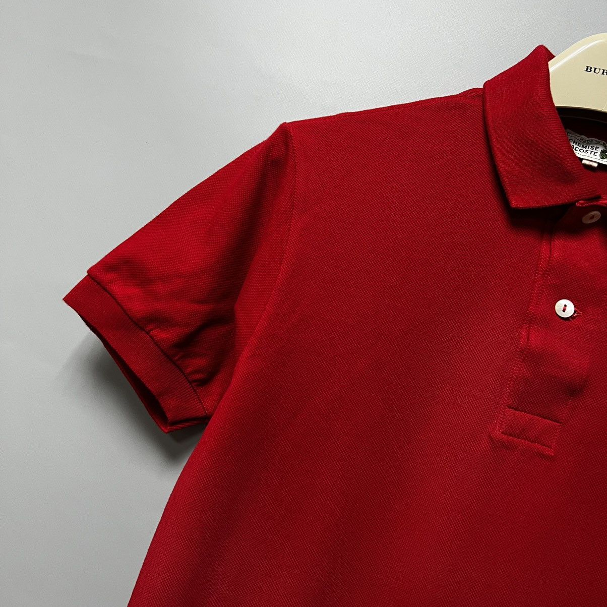 Lacoste Vintage 90s Lacoste Polo Shirt Red men’s Size US XS / EU 42 / 0 - 9 Thumbnail