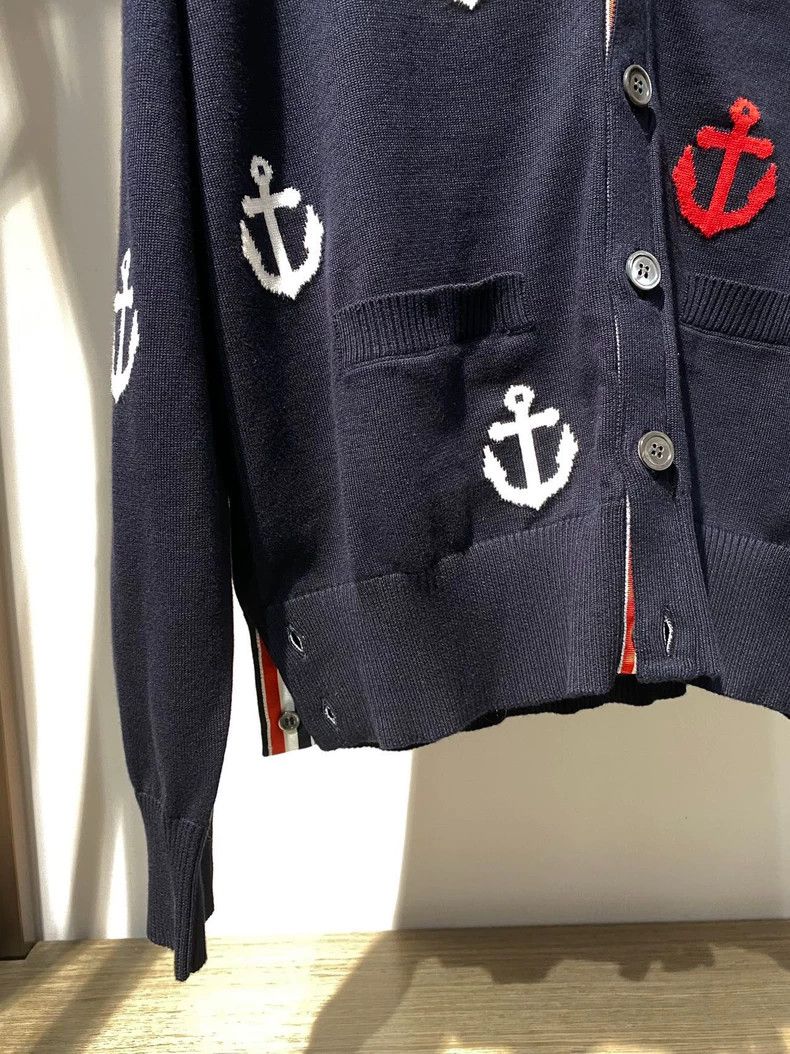Thom Browne Thom Browne Knitted cardigans Size US XL / EU 56 / 4 - 4 Thumbnail