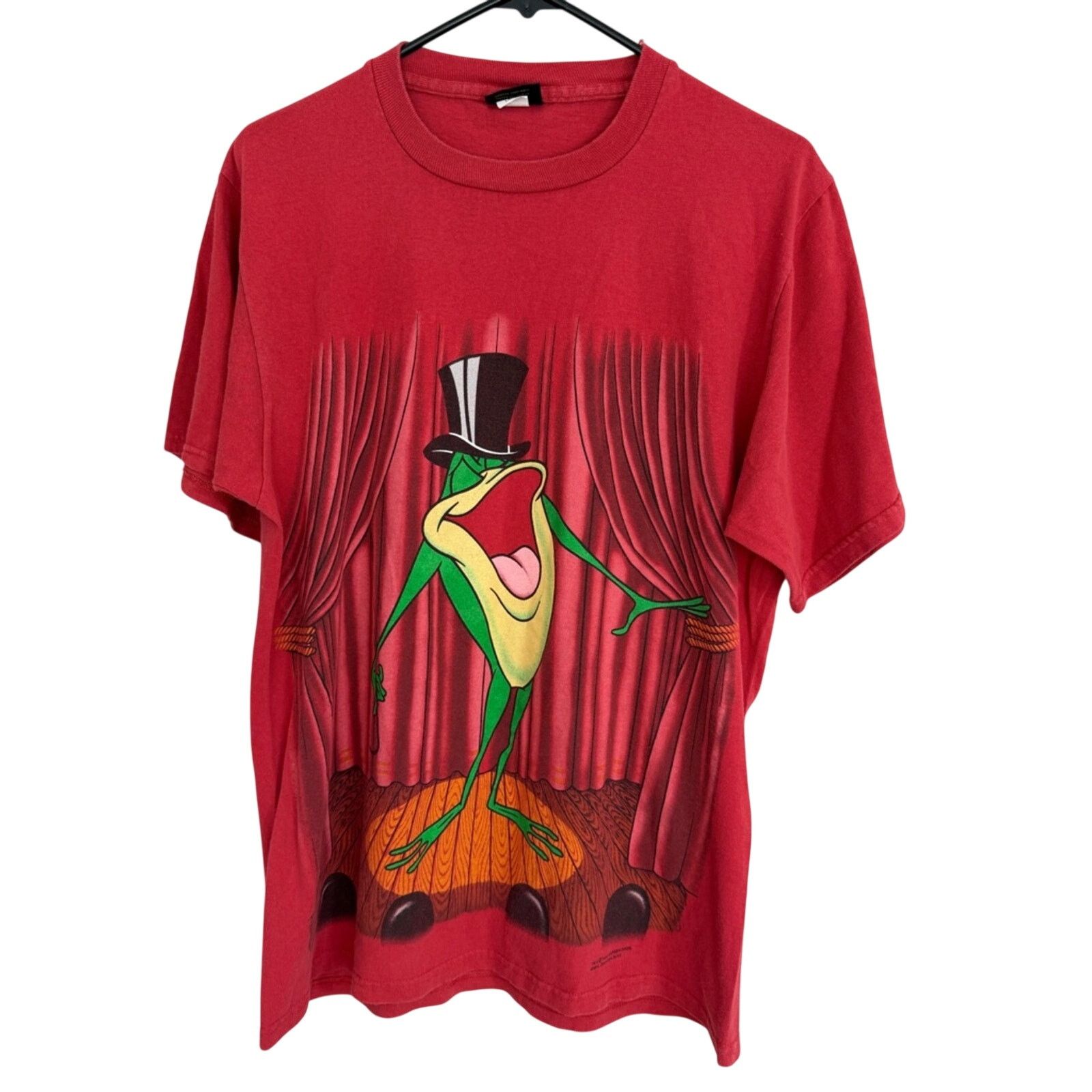 Changes Vintage Michigan J. Frog Tee 90s Warner Bros. Changes Shirt Size US L / EU 52-54 / 3 - 1 Thumbnail