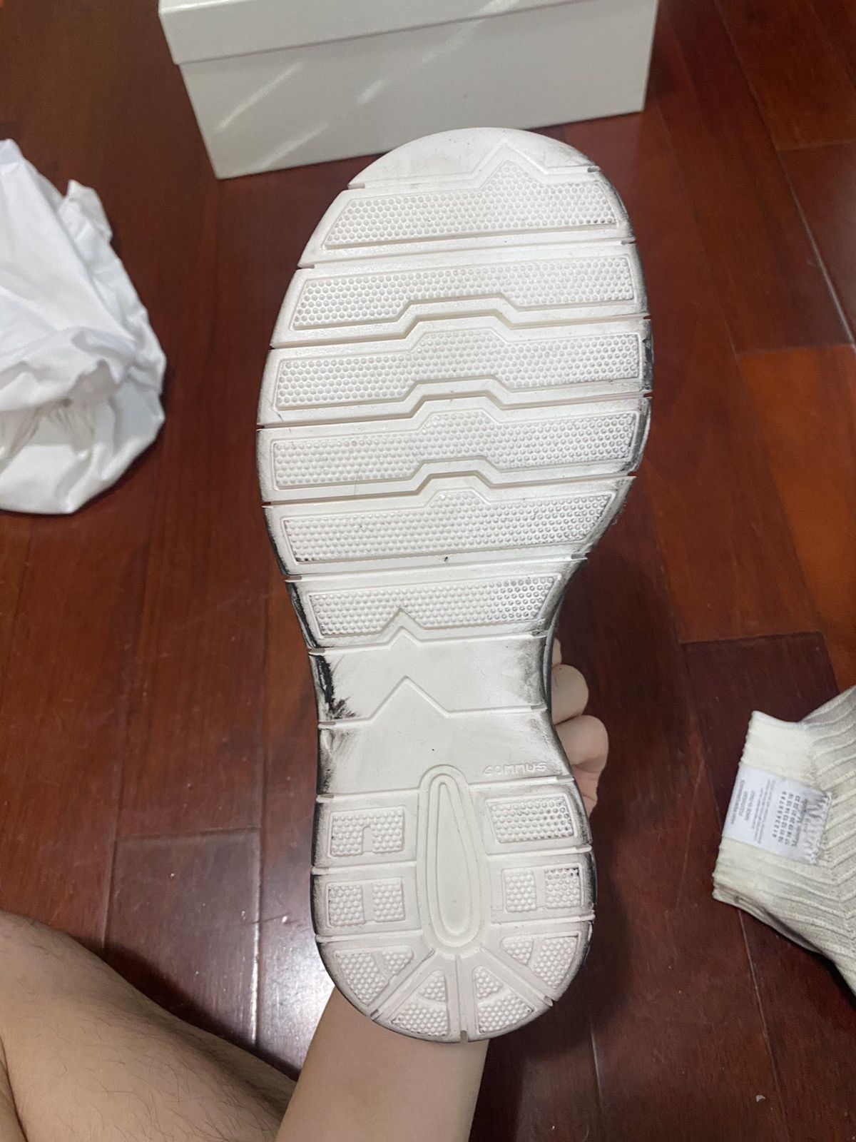 Maison Margiela Maison Margiela Socks shoe sneakers dirty version Size US 7.5 / EU 40-41 - 3 Thumbnail