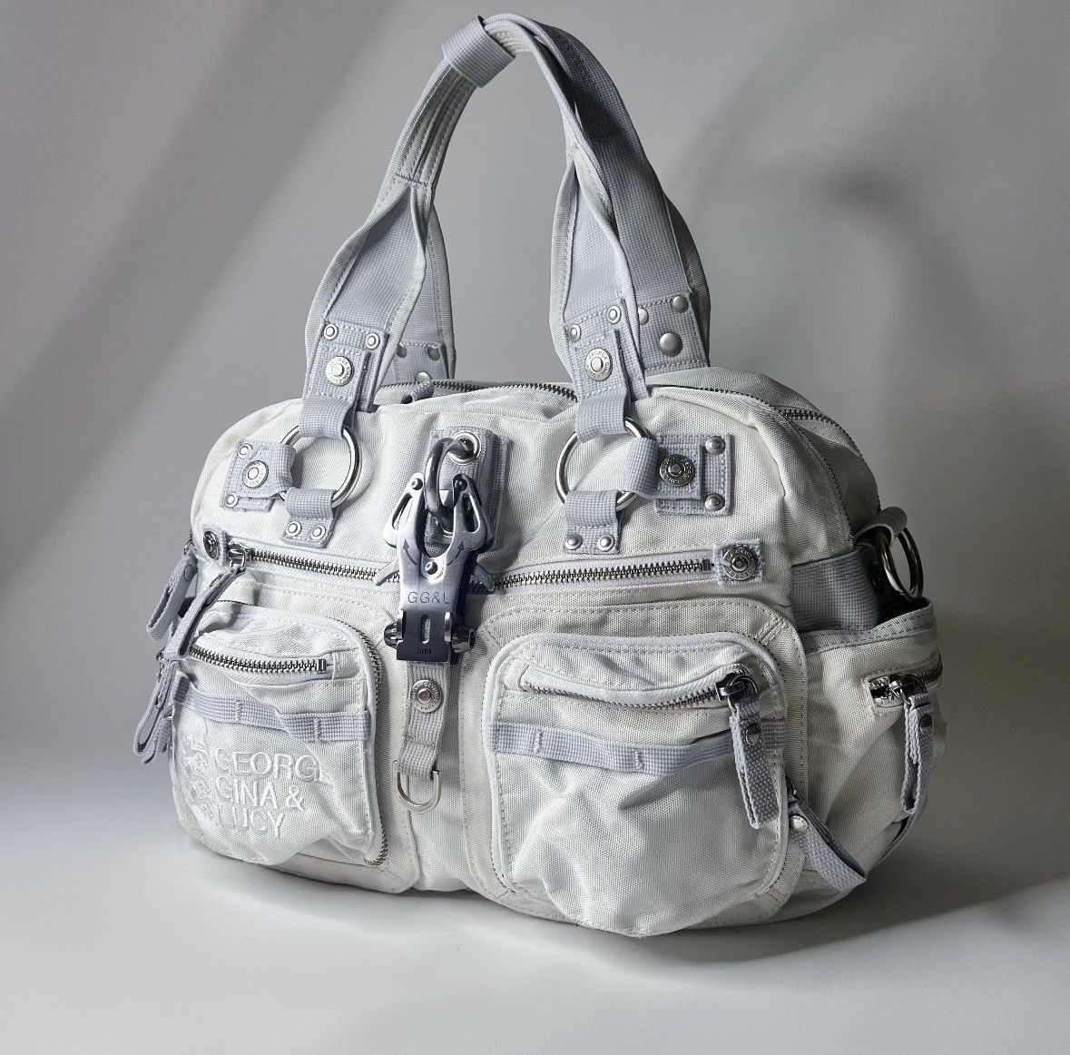 George Gina & Lucy George Gina & Lucy white cargo bag Size ONE SIZE - 1 Thumbnail