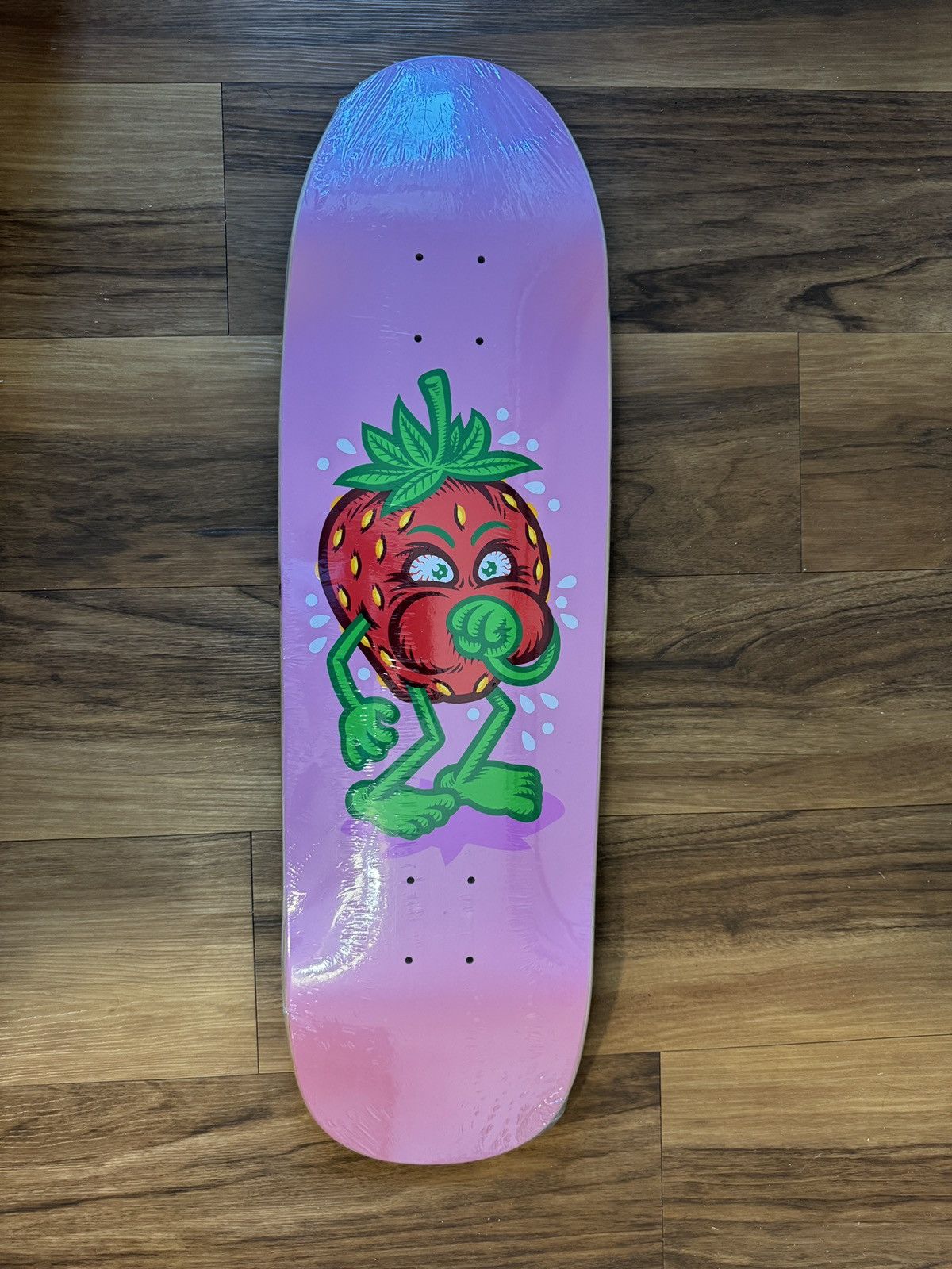 StrangeLove Skateboards Strangelove x Todd Bratrud Strawberry Cough Deck Size ONE SIZE - 1 Thumbnail