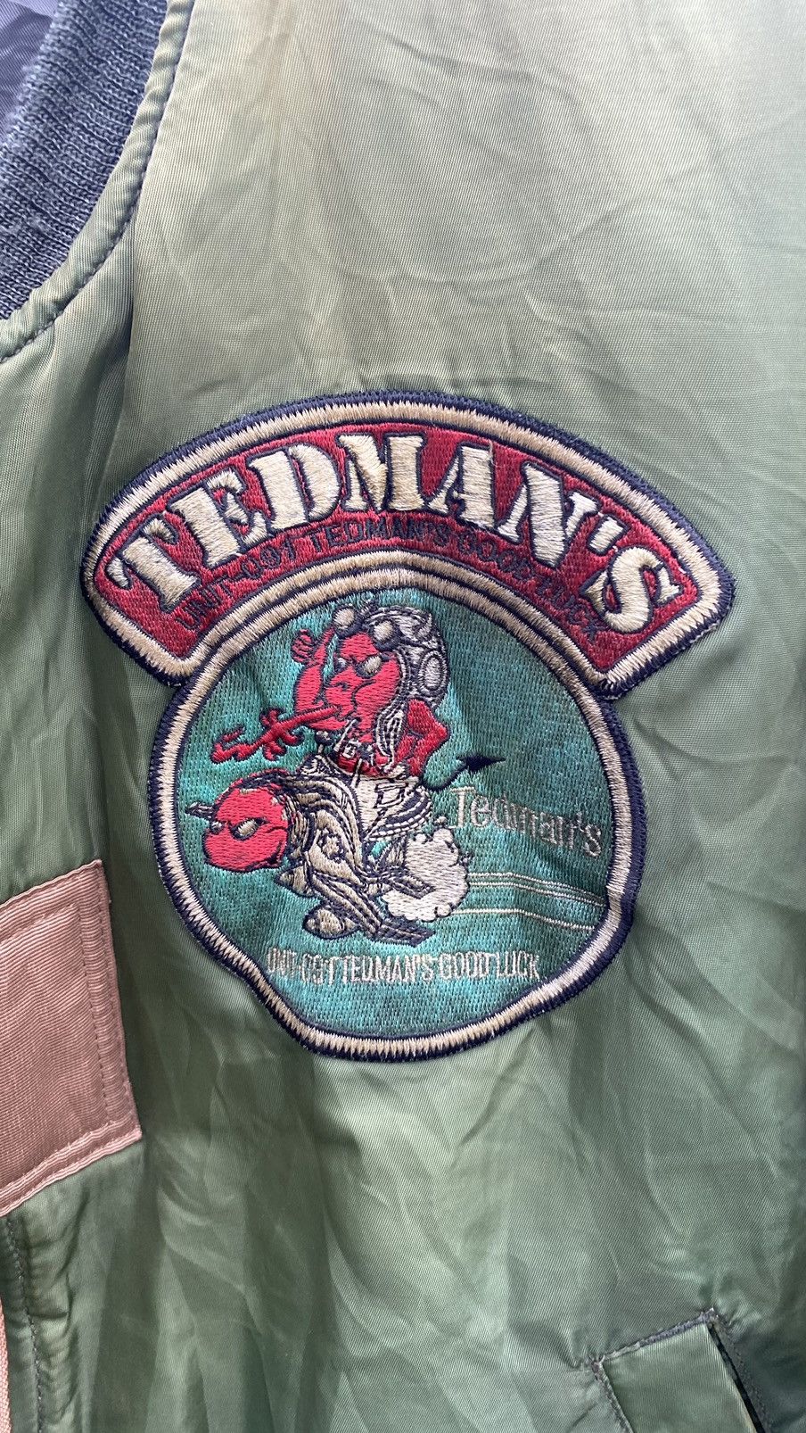 Tedman Vintage Teddy’s Airman Bomber Flight Ma-1 Jacket Size US L / EU 52-54 / 3 - 2 Thumbnail