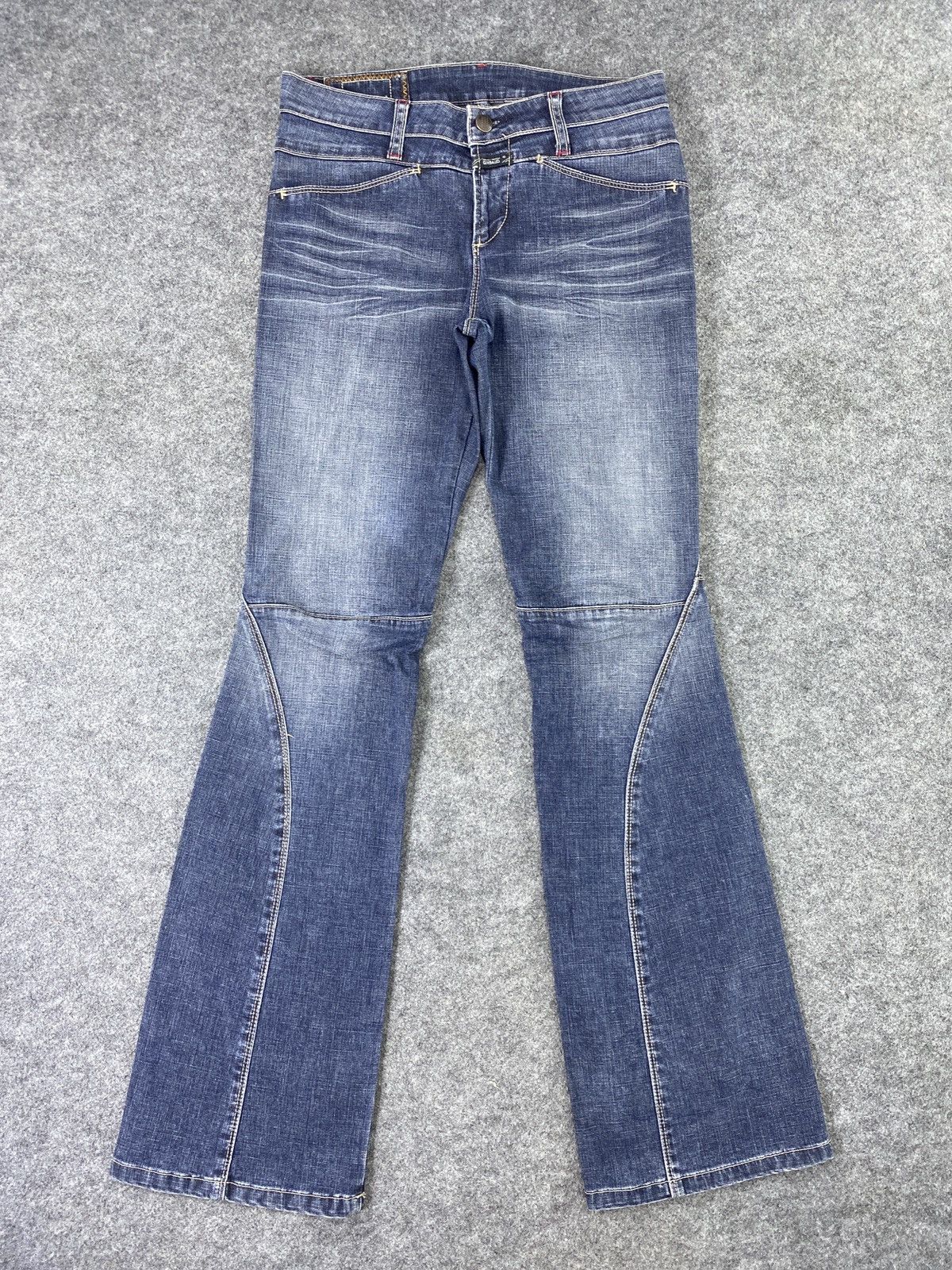 Japanese Brand × Marithe + Francois Girbaud Marithe Francois Girbaud Flare Jeans - J1079 Size 28" / US 6 / IT 42 - 1 Thumbnail