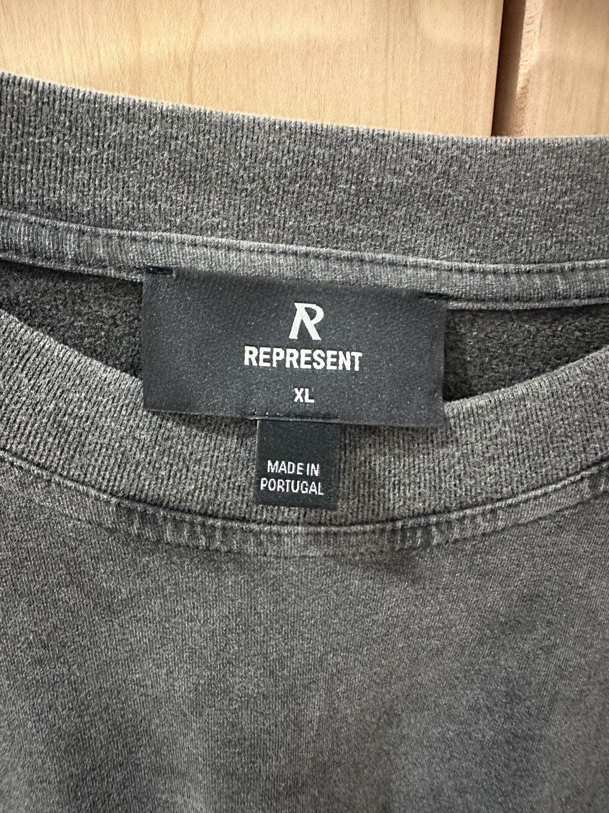 Represent Clo. R Initial Tee - Vintage Grey Size US XL / EU 56 / 4 - 5 Thumbnail