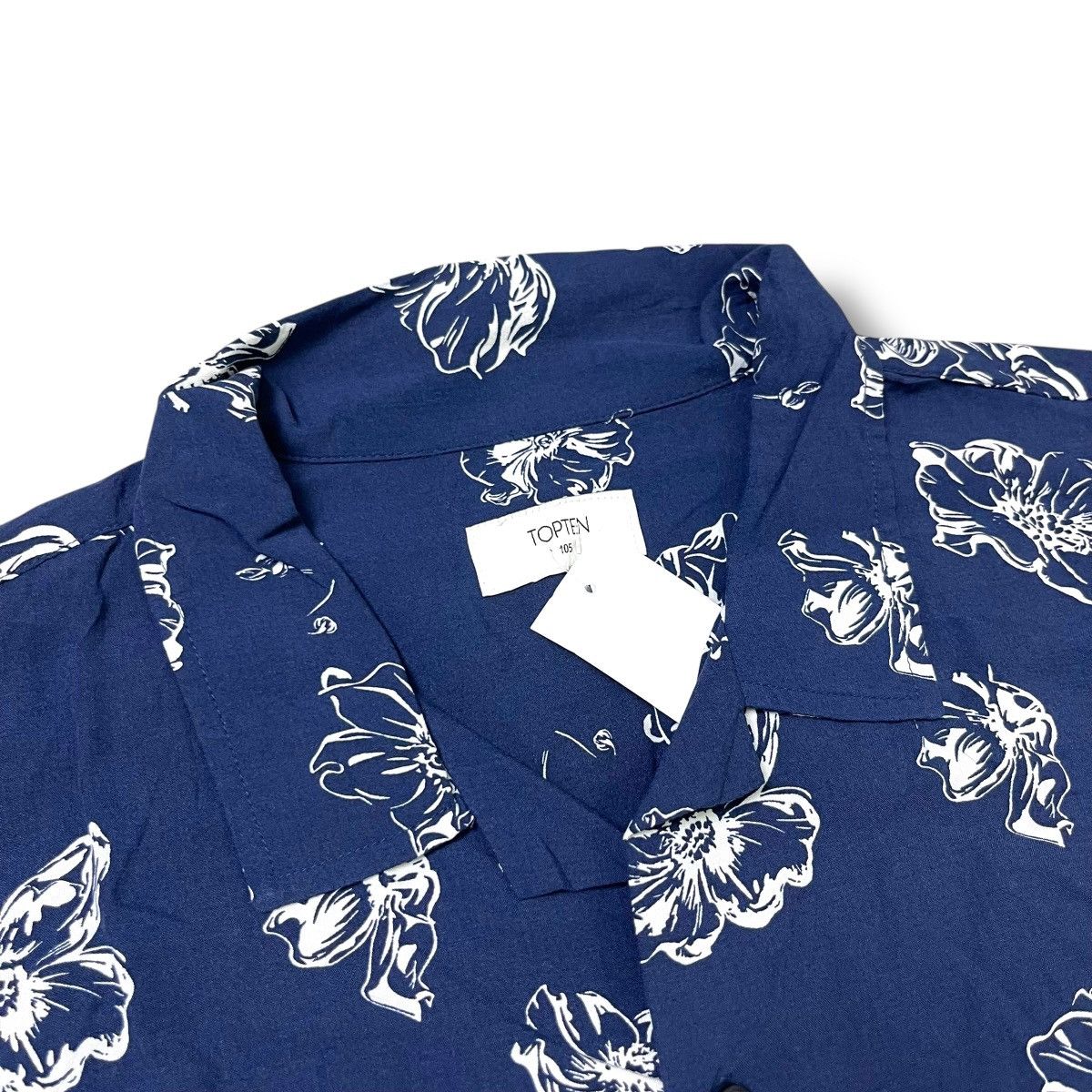 Other Topten open collar shirt flower pattern Size US L / EU 52-54 / 3 - 3 Thumbnail