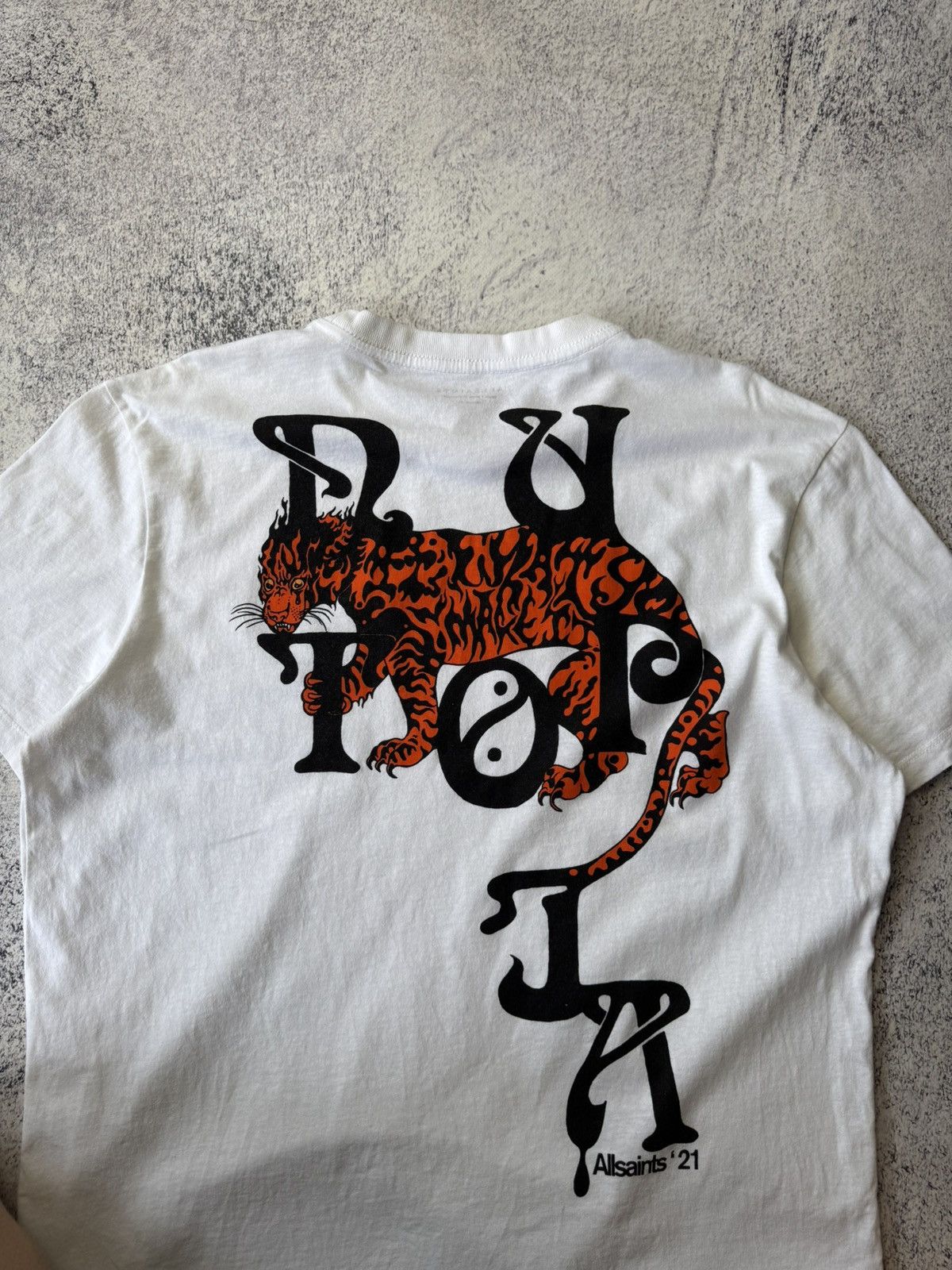 Allsaints Mens Allsaints Tiger T Shirt Size US S / EU 44-46 / 1 - 20 Thumbnail