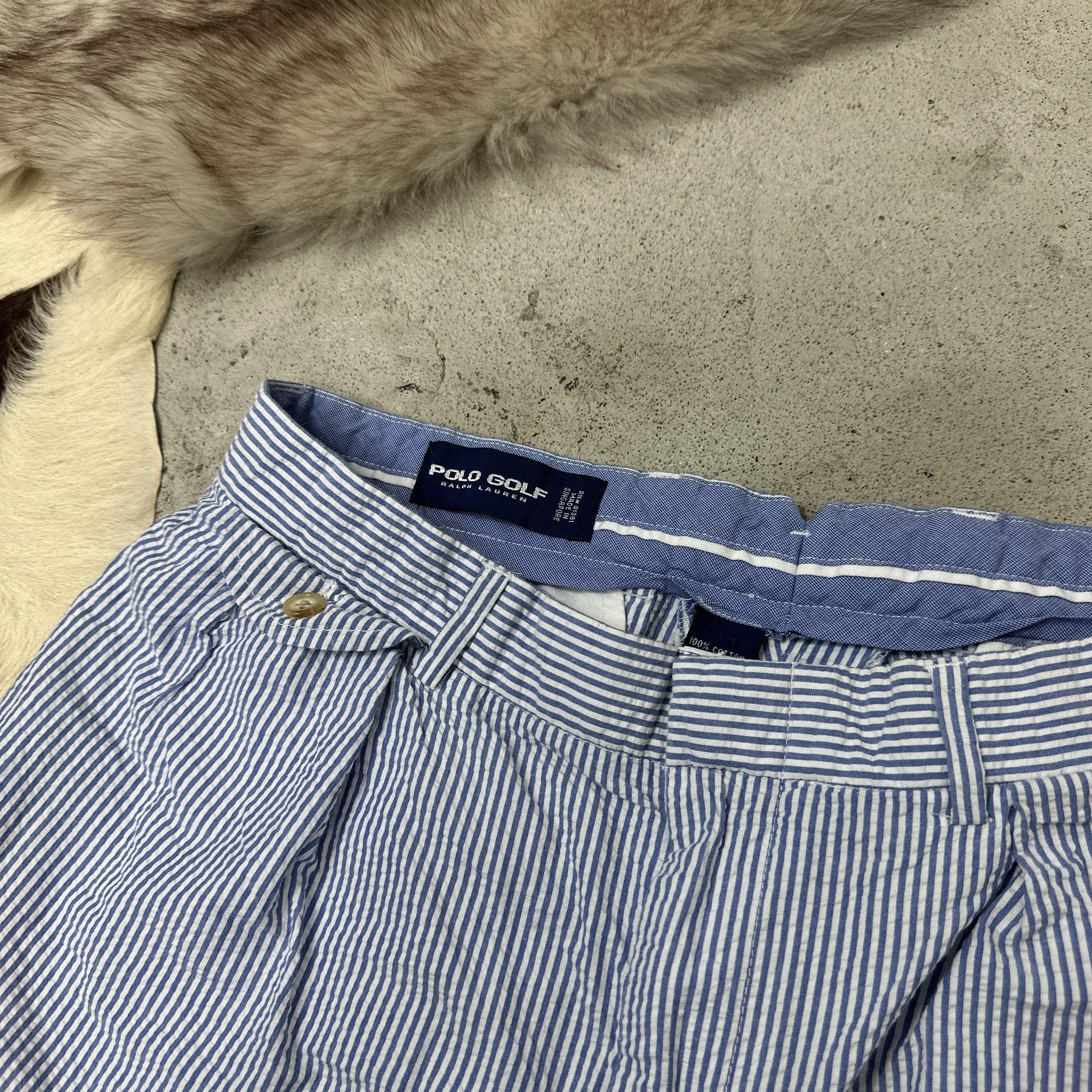Ralph Lauren Vintage Striped Streetwear Polo Ralph Lauren Shorts Y2K Size US 34 / EU 50 - 2 Thumbnail