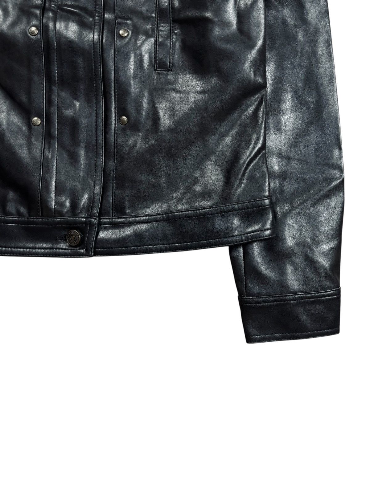 Moschino 1990s Moschino - Archive Studded Love Leather Jacket Size US M / EU 48-50 / 2 - 4 Thumbnail