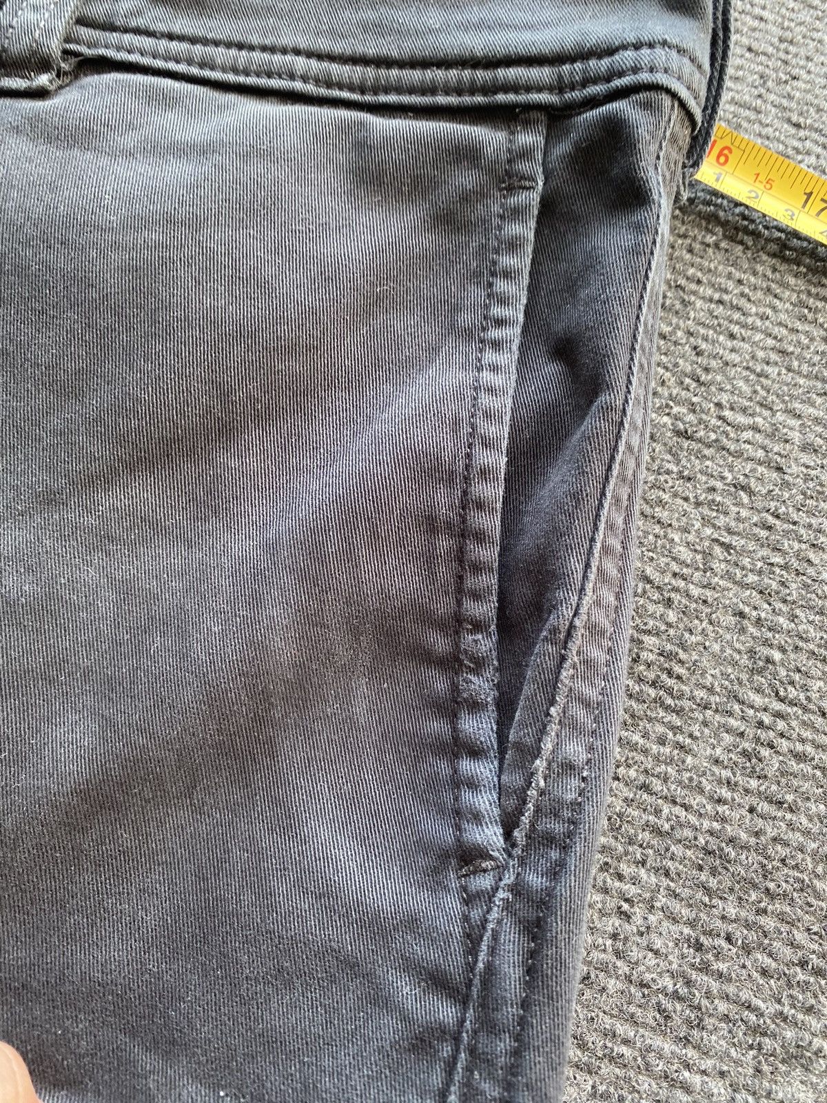 Diesel 🔥Opium Punk Diesel cargo black faded opium pants Size US 33 - 12 Thumbnail