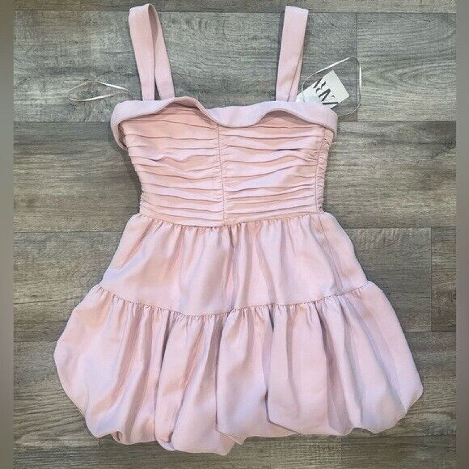Zara ZARA BLOGGER FAVE!!! Ruched Mini Dress NWT Size L / US 10 / IT 46 - 24 Thumbnail
