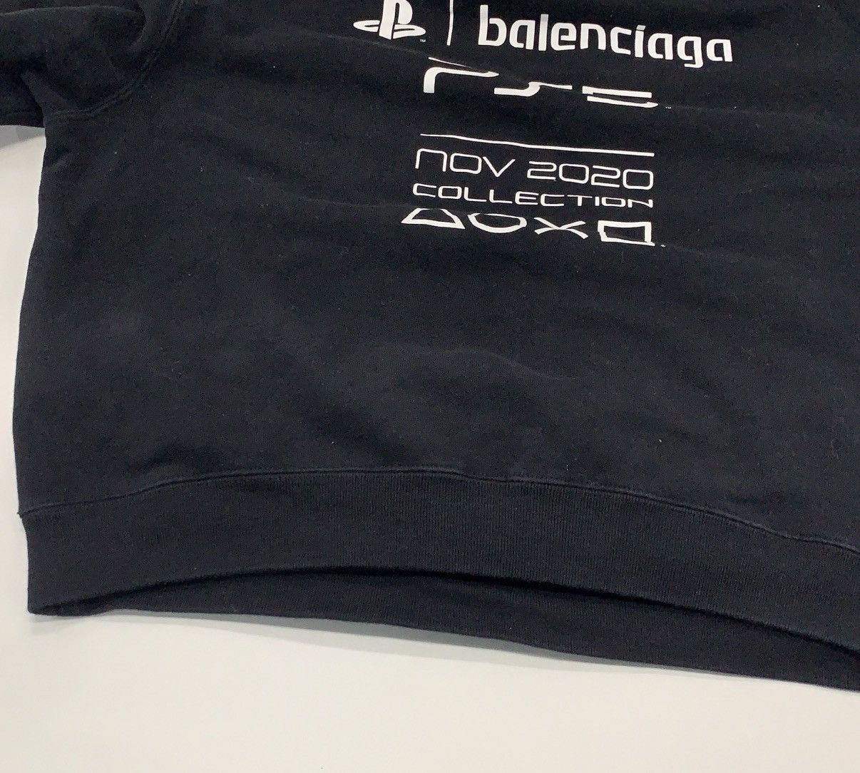 Balenciaga × Playstation Balenciaga x PlayStation 5 cotton hoodie Size L / US 10 / IT 46 - 5 Thumbnail