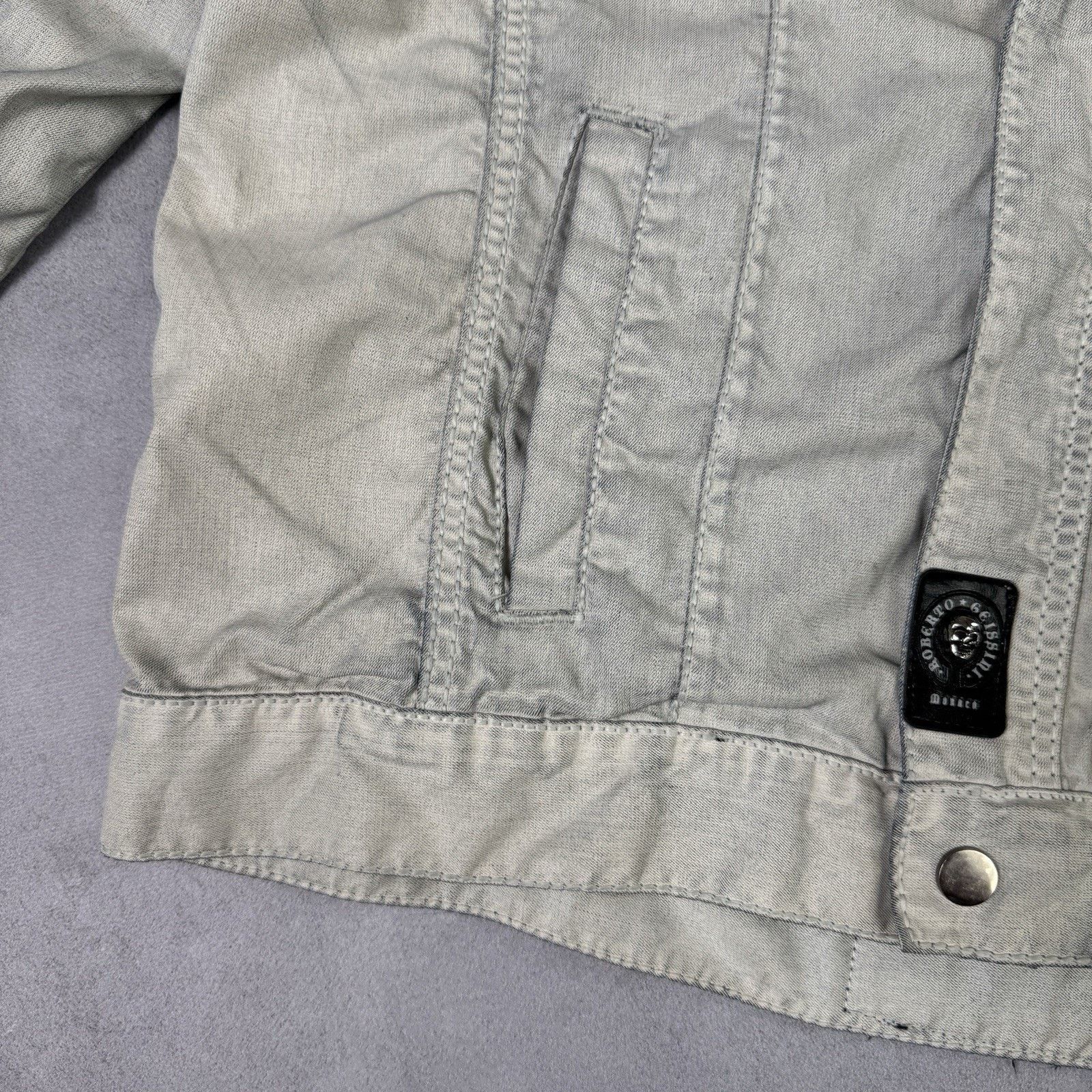 Vintage Roberto Geissini Men Jacket Size M Biker Size US M / EU 48-50 / 2 - 13 Thumbnail